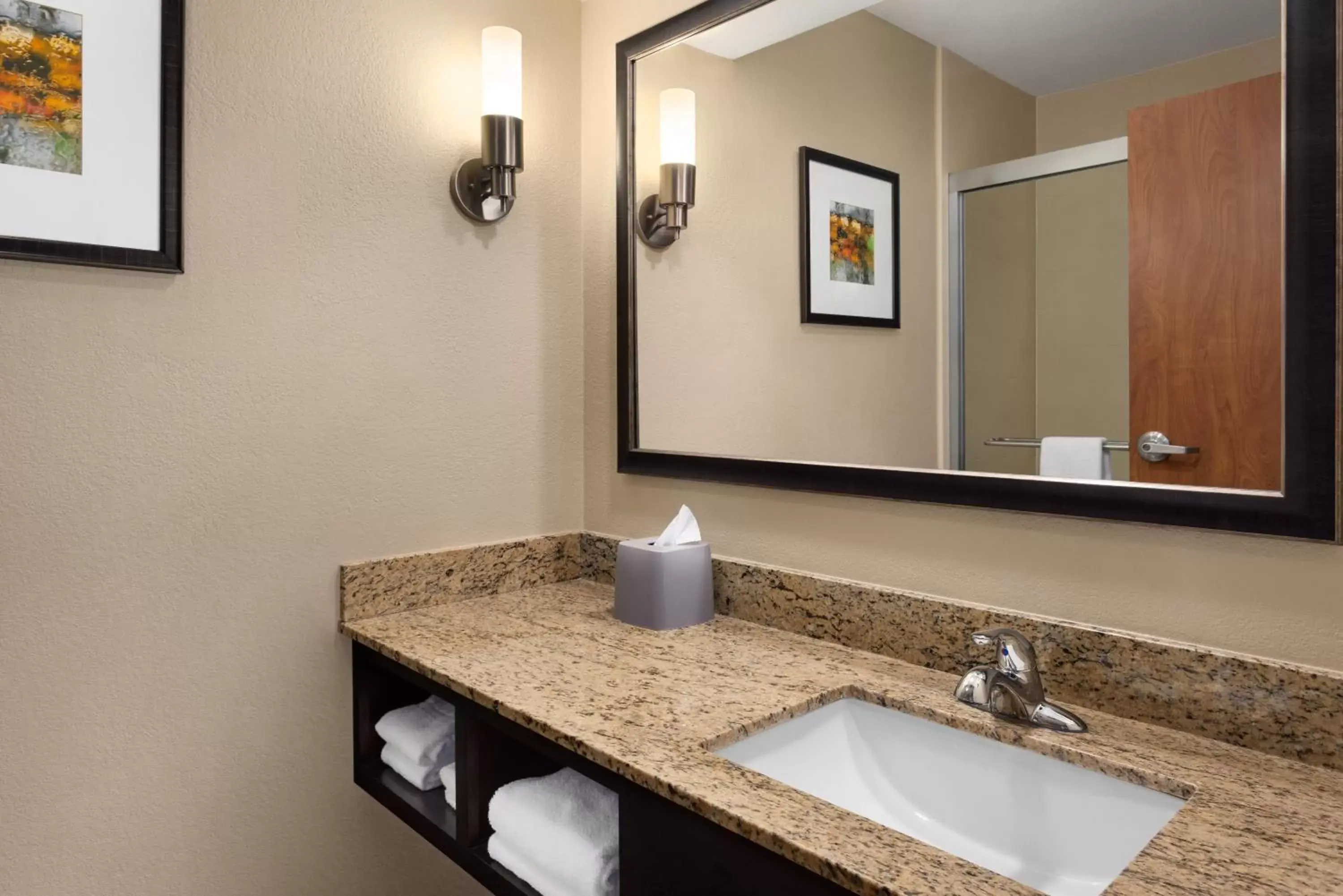Bathroom in Holiday Inn Express Hotel & Suites Edmond, an IHG Hotel