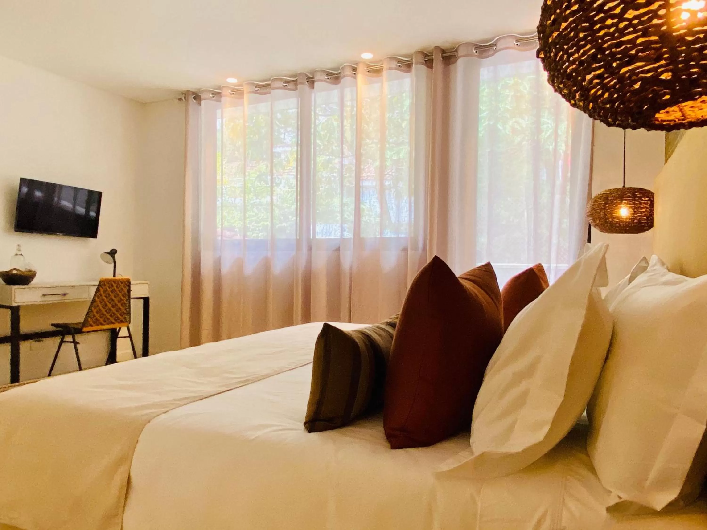 Bed in Patio del Mundo