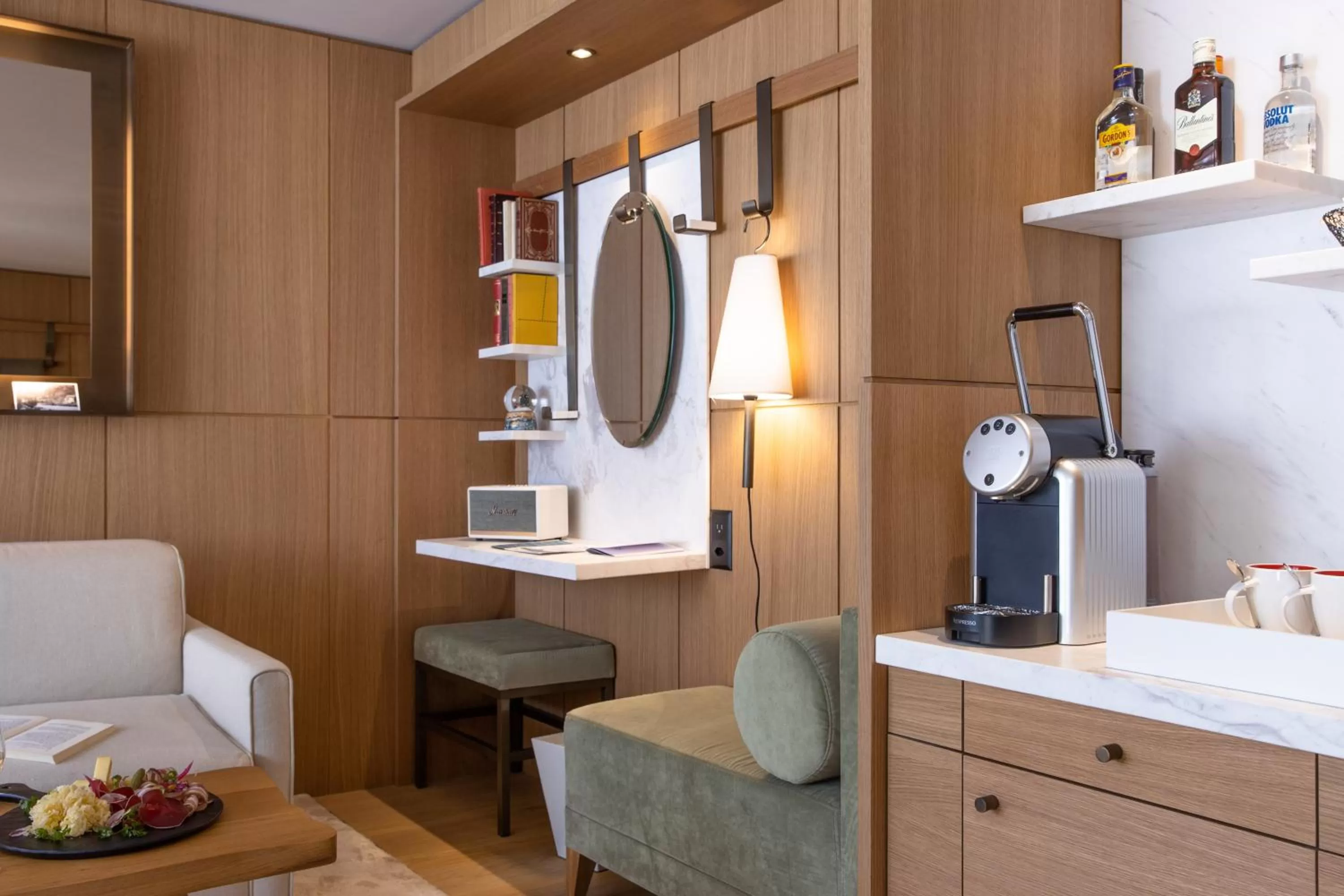 Living room in Schweizerhof Zermatt - a Small Luxury Hotel