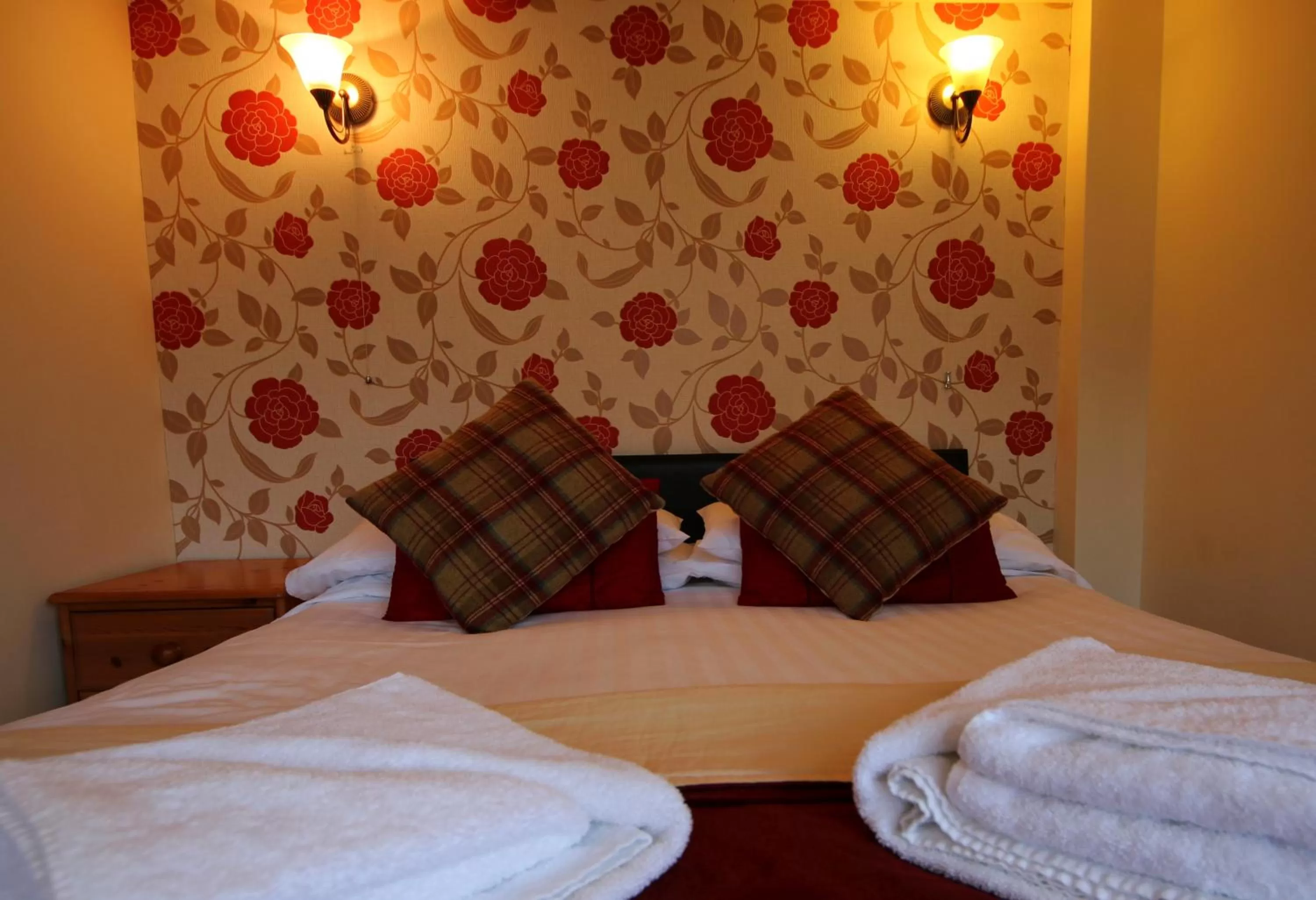 Bed in Swinside Inn