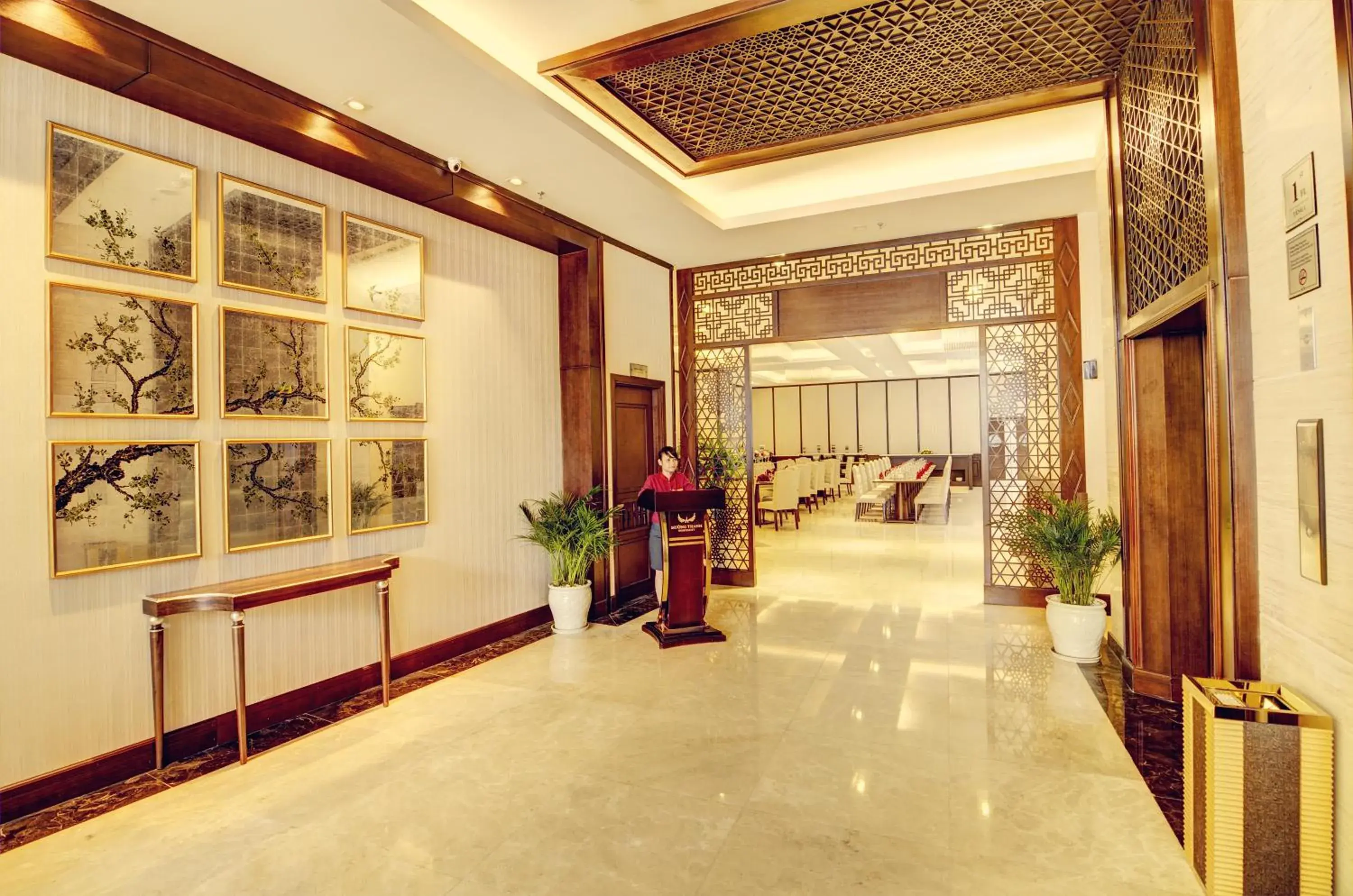 Lobby or reception, Lobby/Reception in Muong Thanh Hanoi Centre Hotel