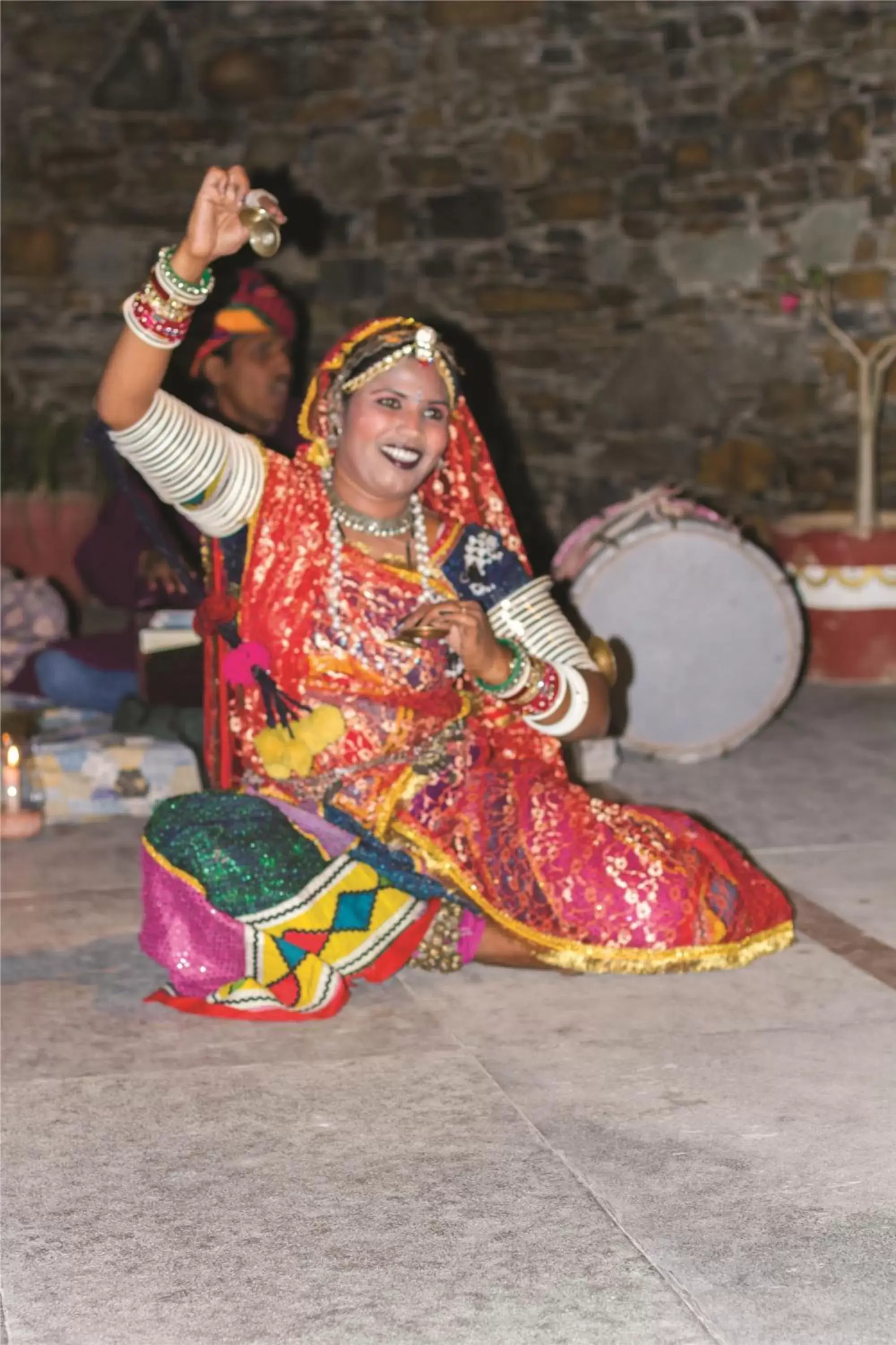 Evening entertainment in Ramada Udaipur Resort & Spa