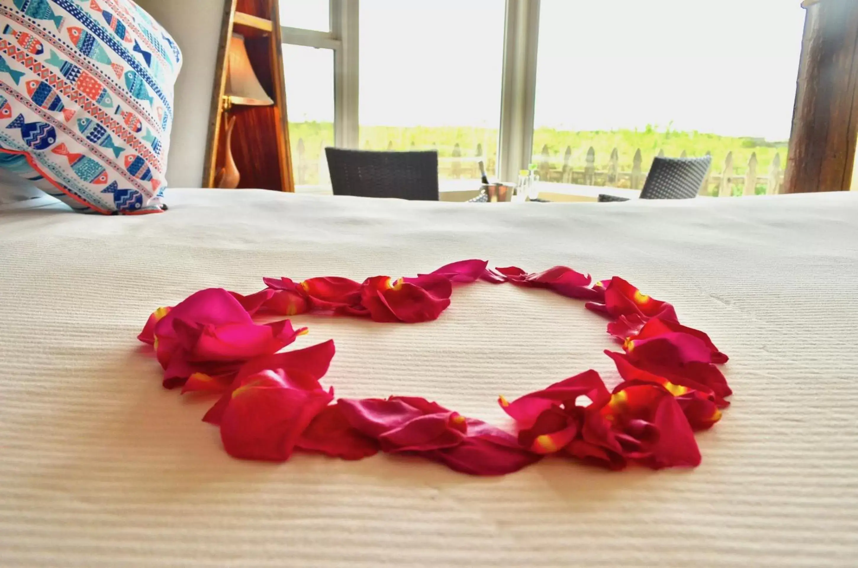 Decorative detail, Bed in Captain's Inn at Moss Landing