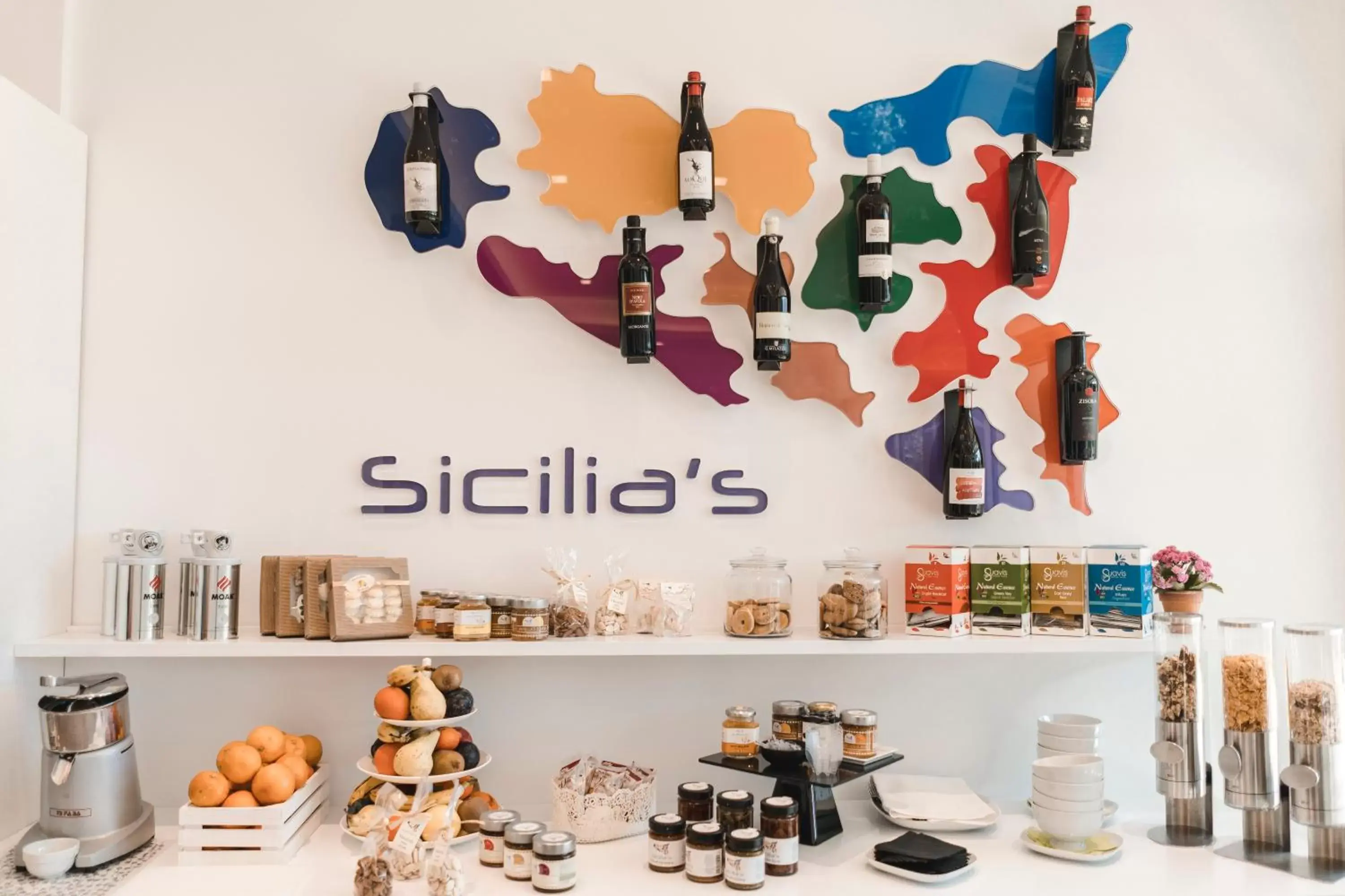 Food and drinks in Sicilia's Art Hotel & Spa