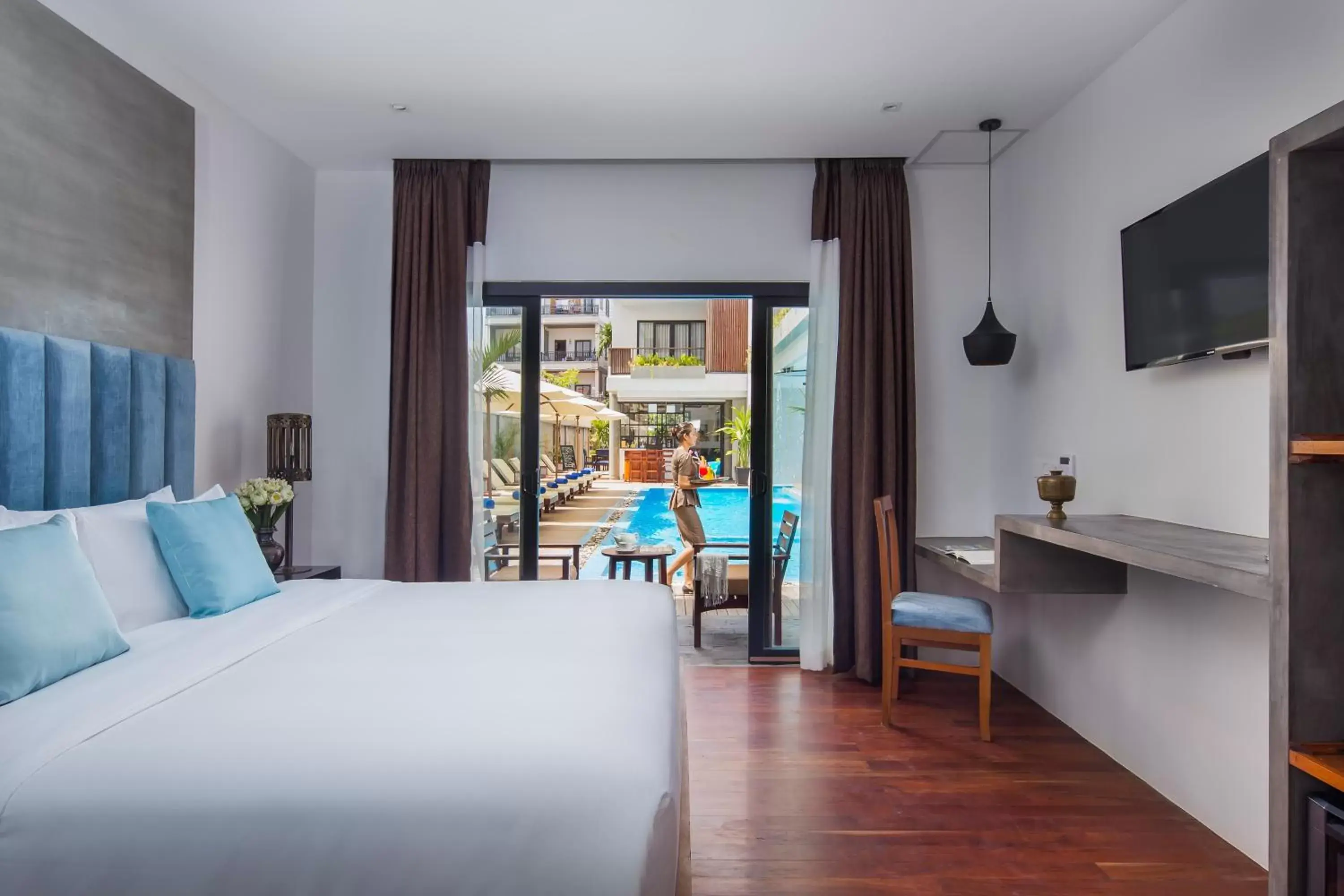 Executive Room King Bed with Pool Access - single occupancy in Siem Reap Palace Hotel & Spa Executive Room King Bed with Pool Access - single occupancy in Siem Reap Palace Hotel & Spa
