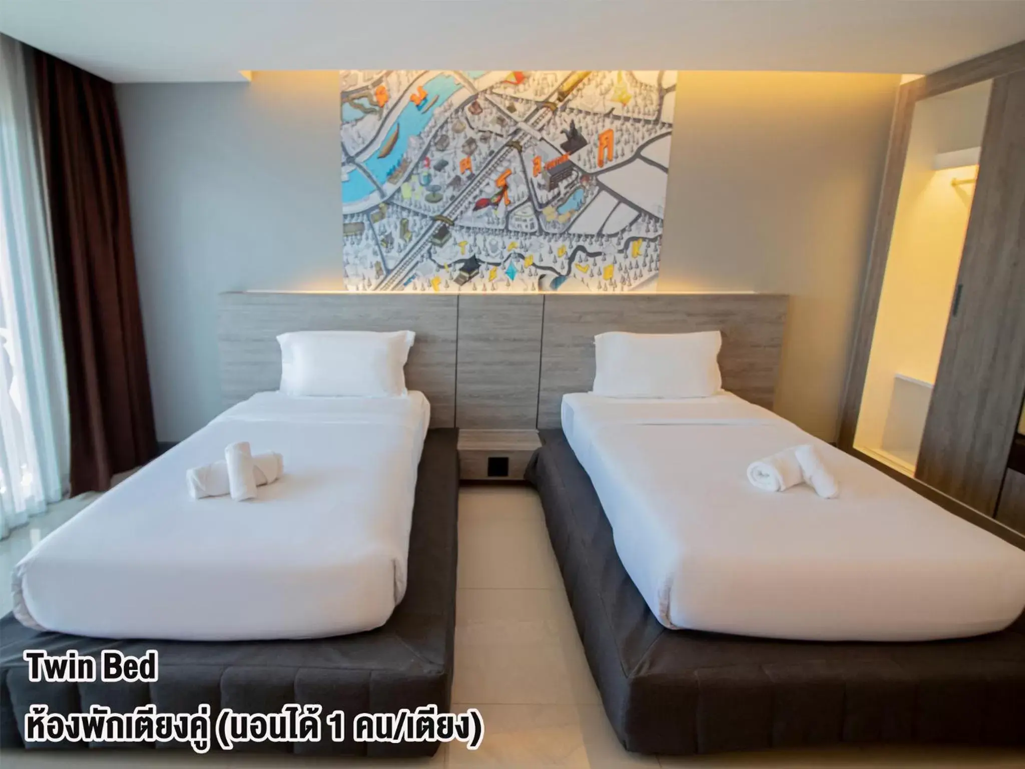 Bedroom, Room Photo in Fortune D Hotel Phitsanulok