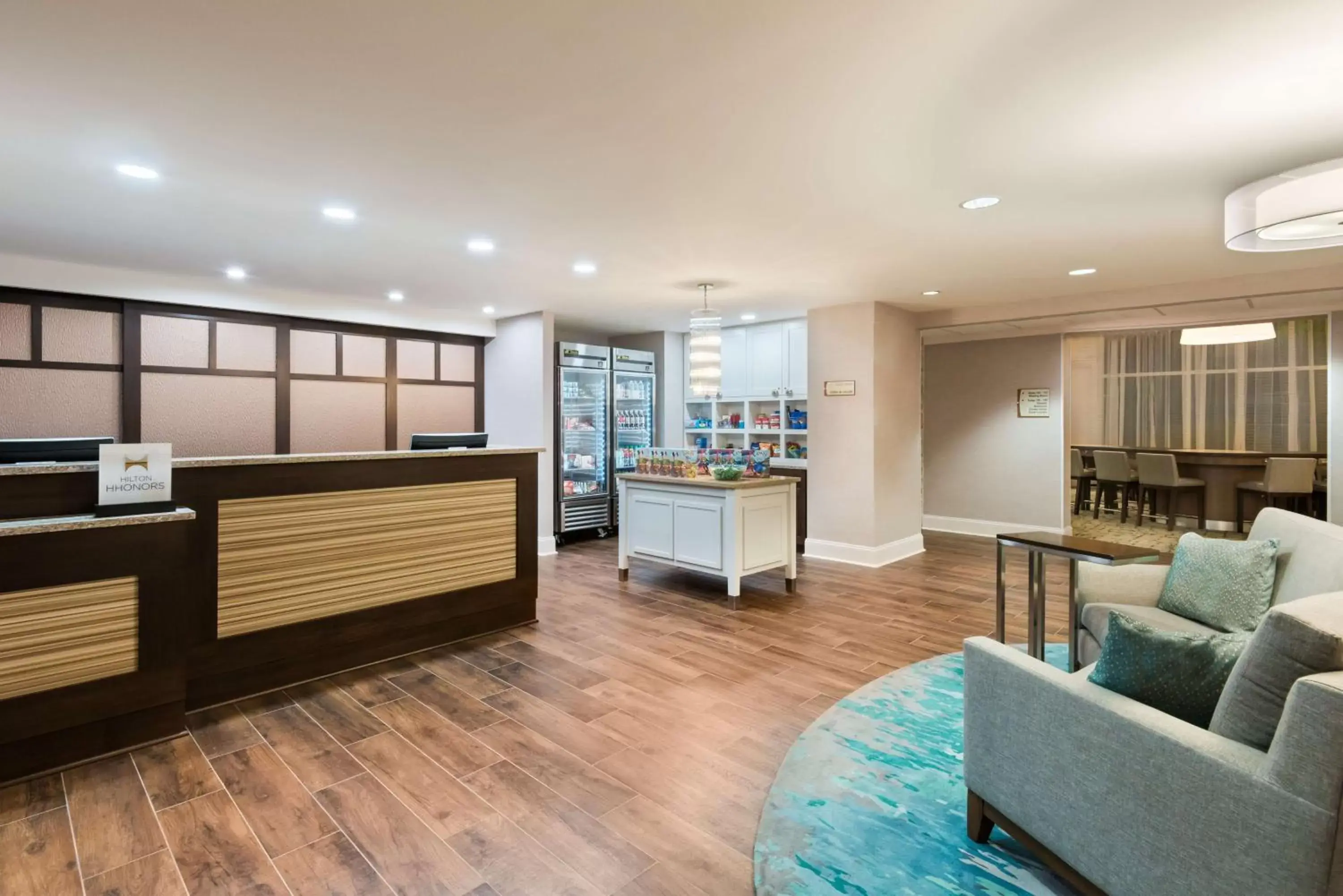 Dining area, Lobby/Reception in Homewood Suites by Hilton Bonita Springs