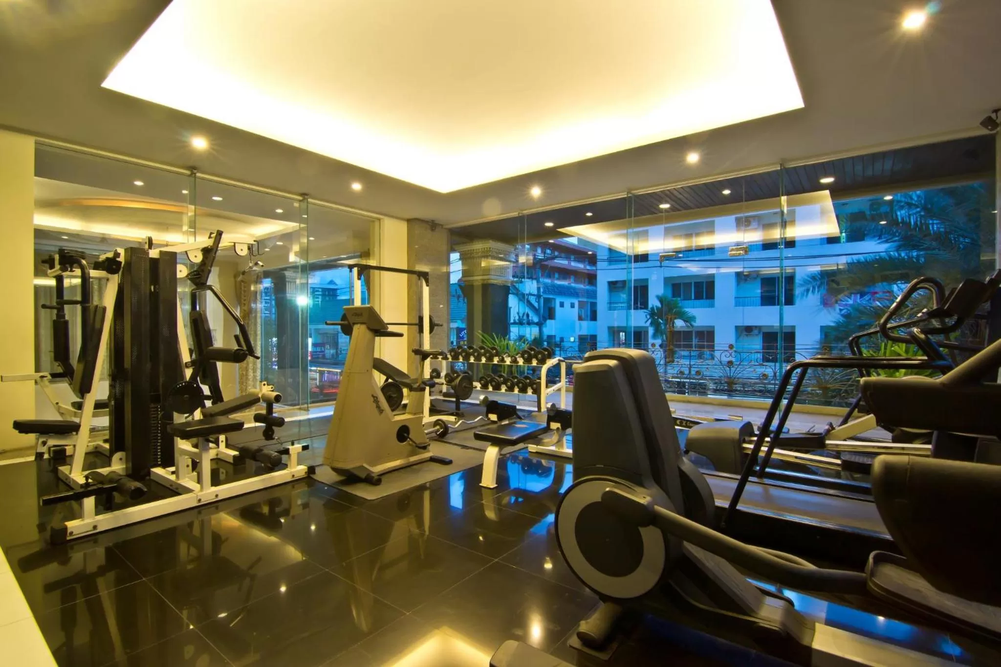 Fitness centre/facilities in LK Royal Suite