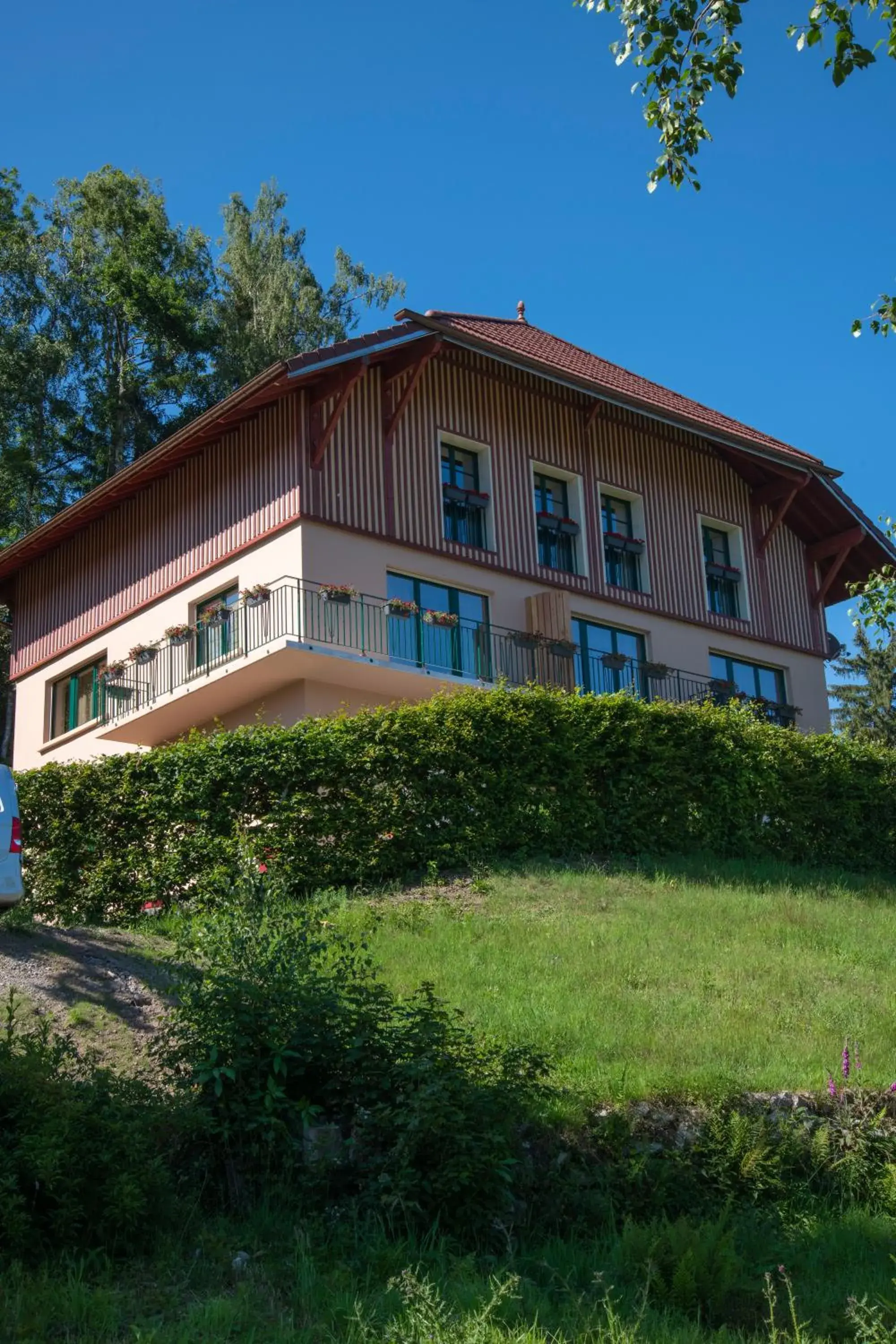 Bedroom, Property Building in Le Manoir Au Lac