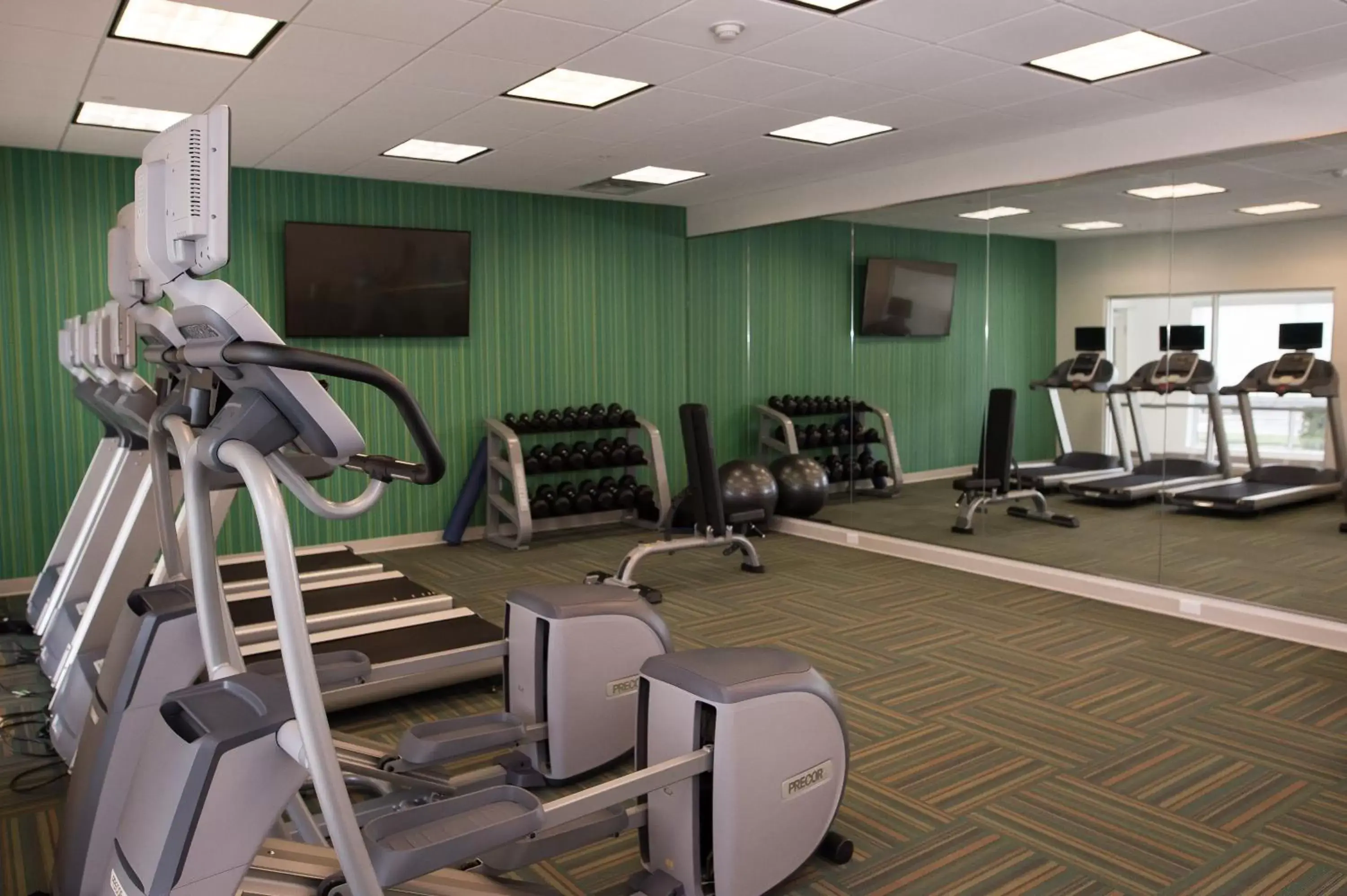 Fitness centre/facilities, Fitness Center/Facilities in Holiday Inn Express & Suites - Marietta, an IHG Hotel