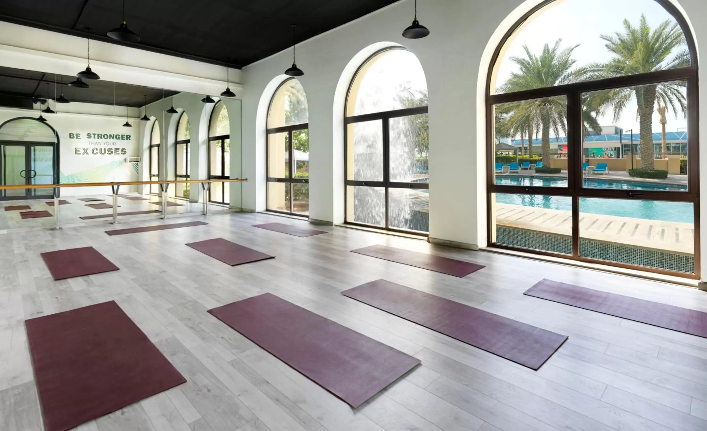 Fitness centre/facilities in Fairmont The Palm