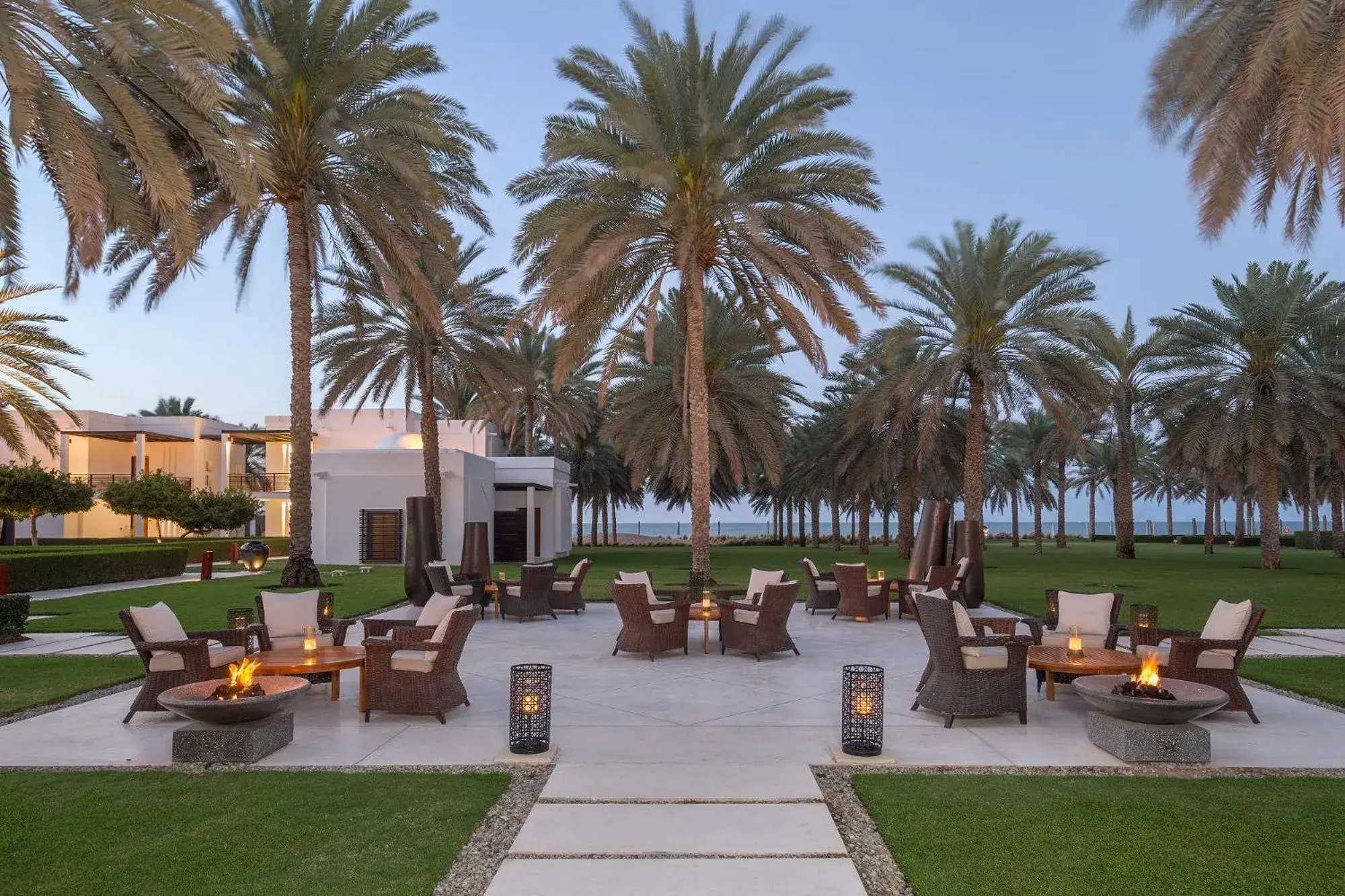 Garden in The Chedi Muscat