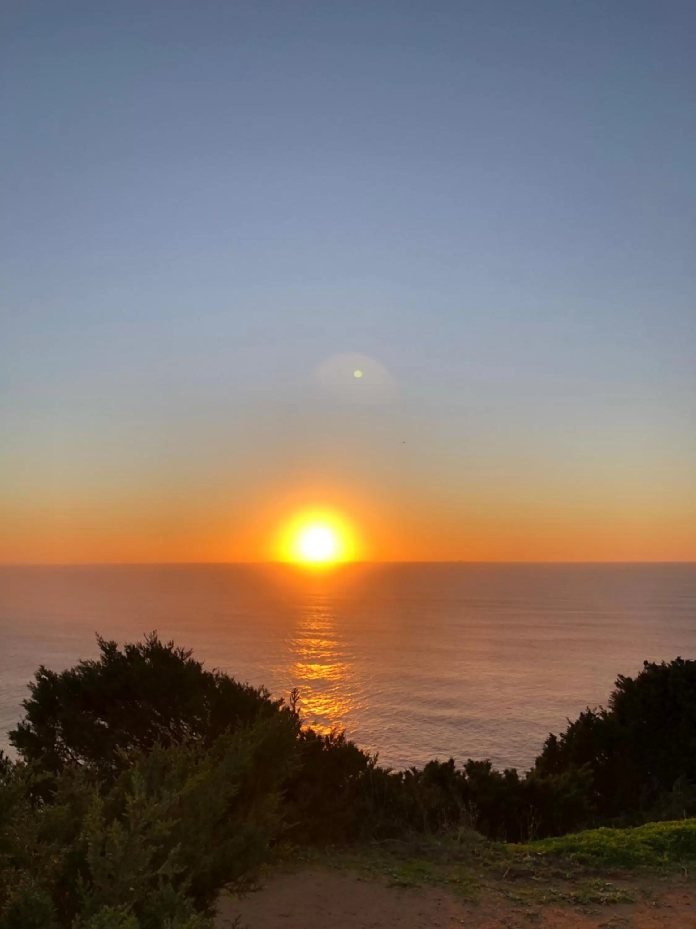 Sunrise/Sunset in Spray B&B Sitio in Nazare Mini bar, European style