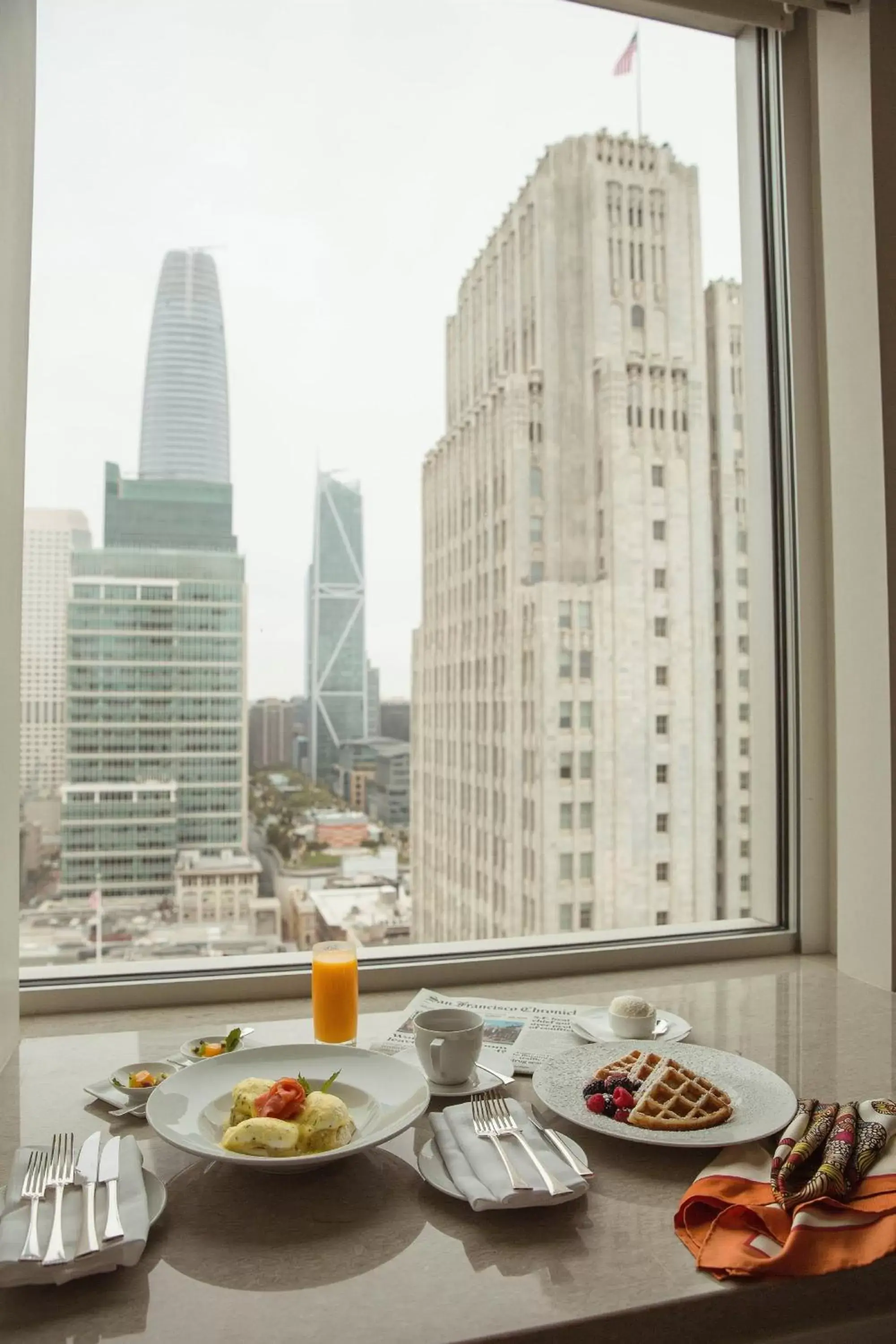 Breakfast in The St Regis San Francisco