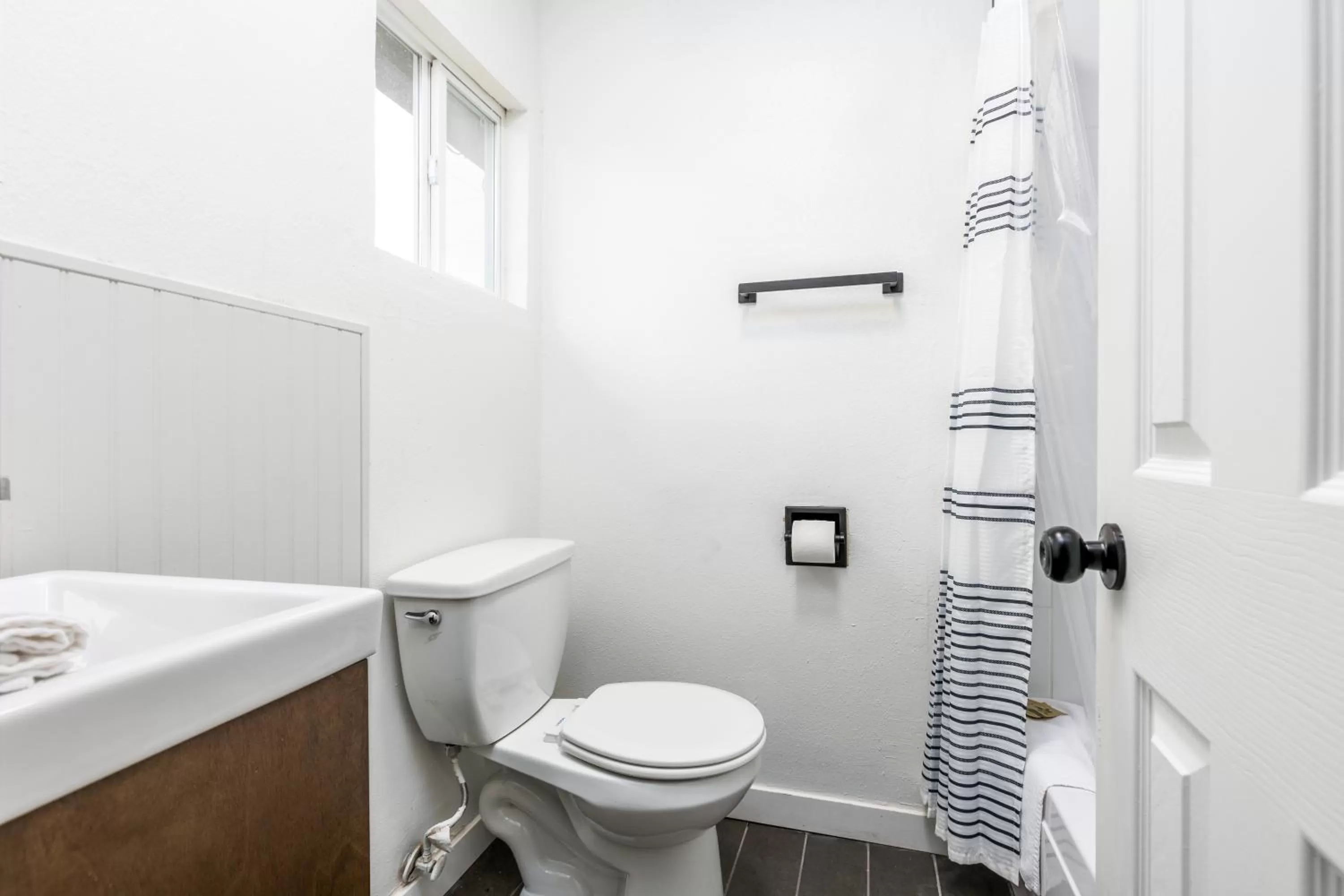 Bathroom in Minecart Motor Lodge