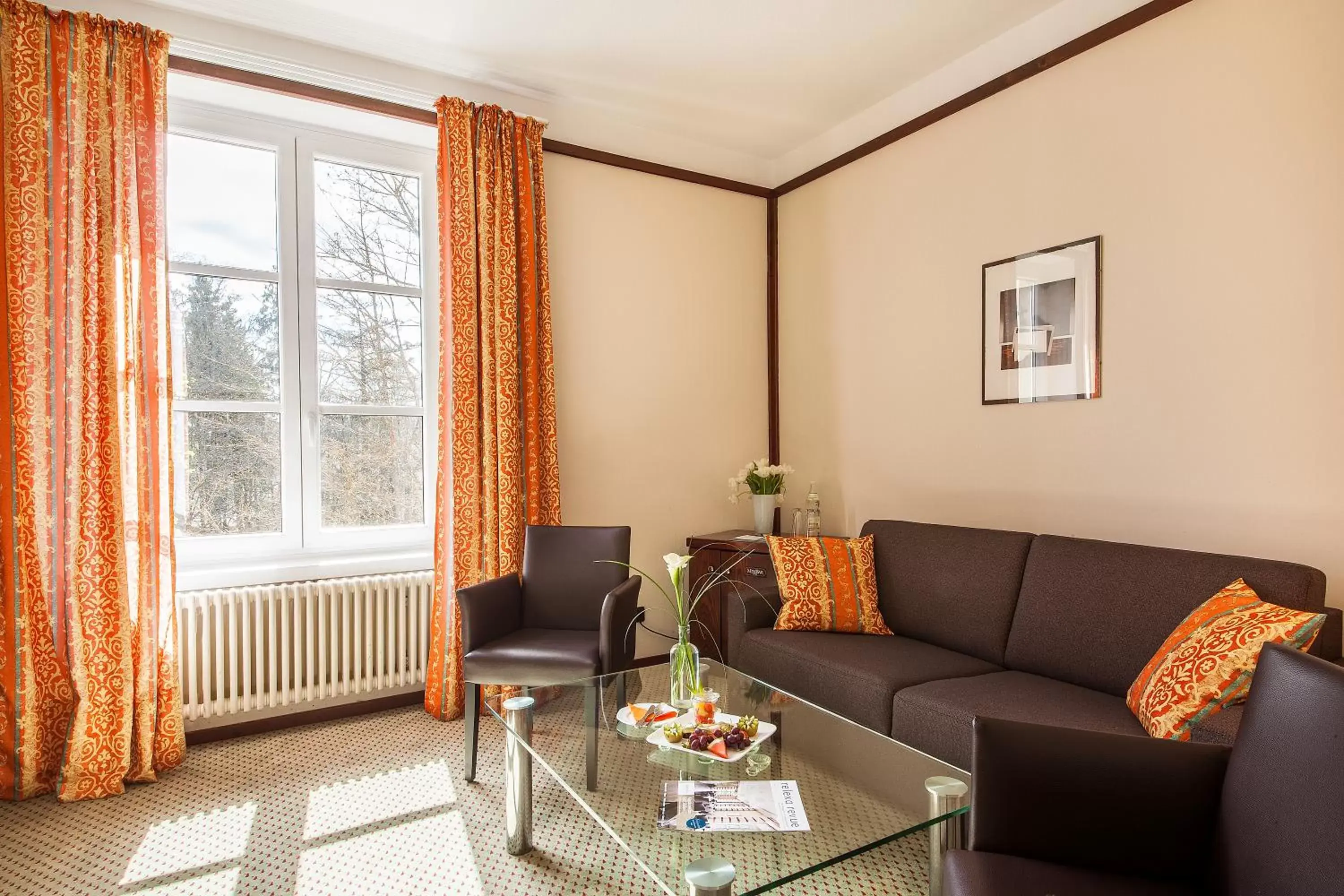 Living room, Seating Area in relexa hotel Bad Steben GmbH