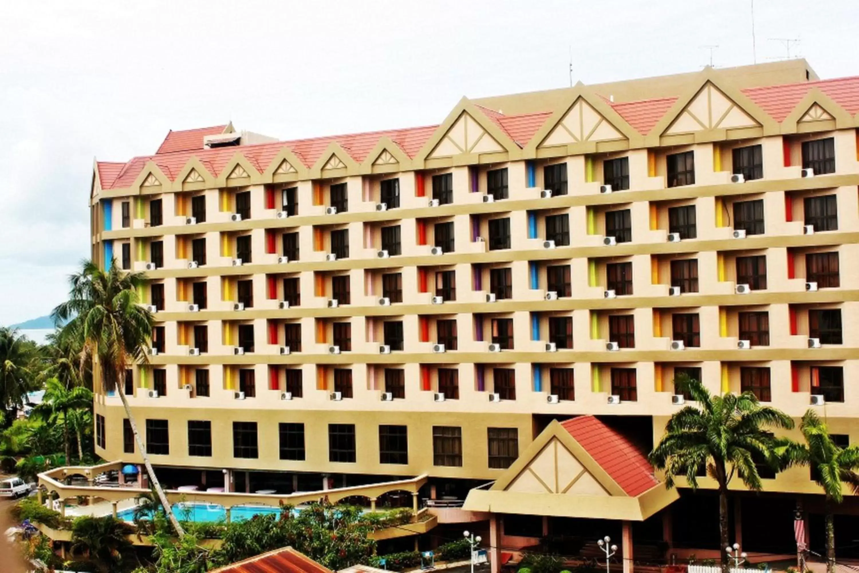 Bird's eye view, Property Building in Hotel Grand Continental Langkawi