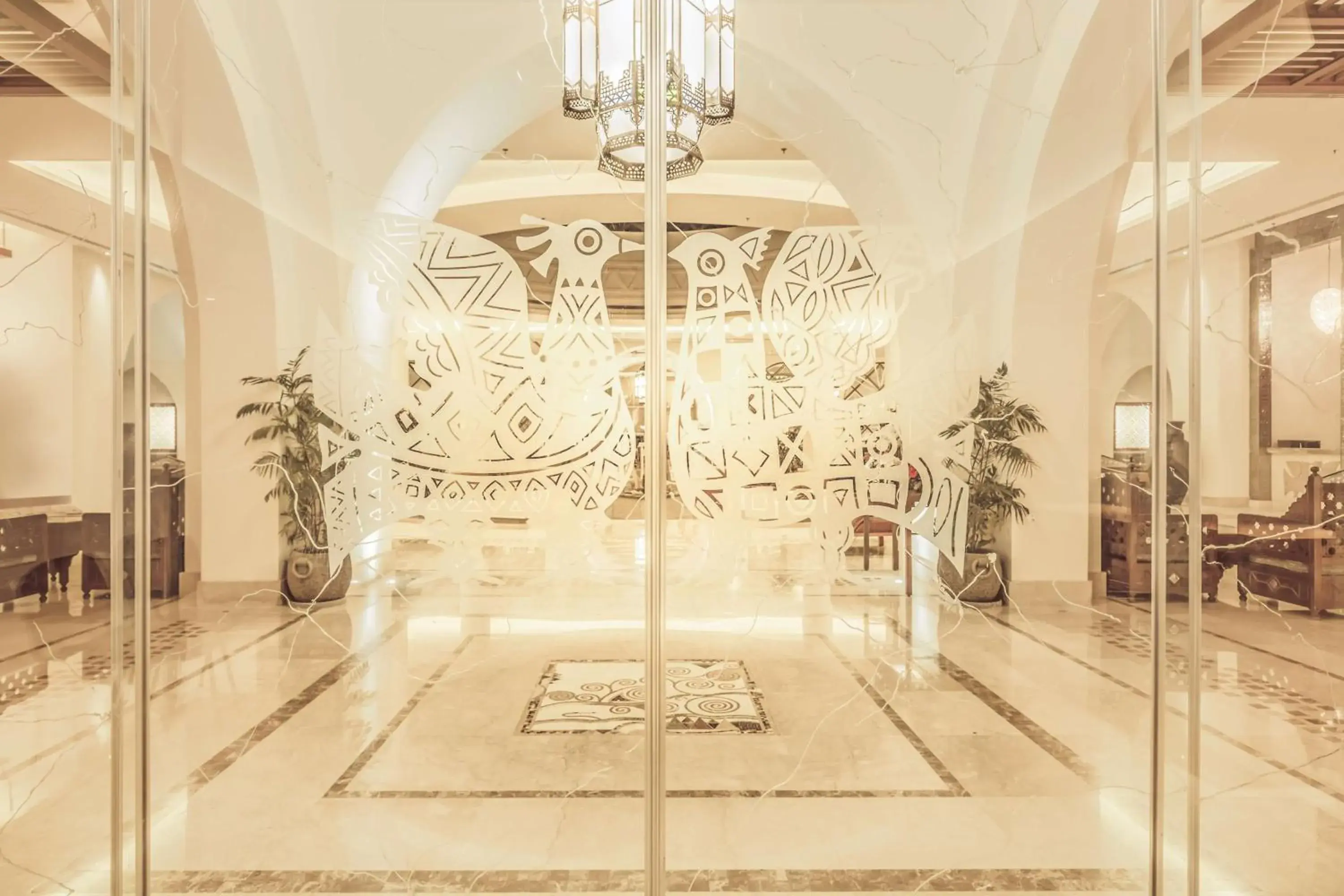 Lobby or reception in Hilton Marsa Alam Nubian Resort Lobby or reception in Hilton Marsa Alam Nubian Resort