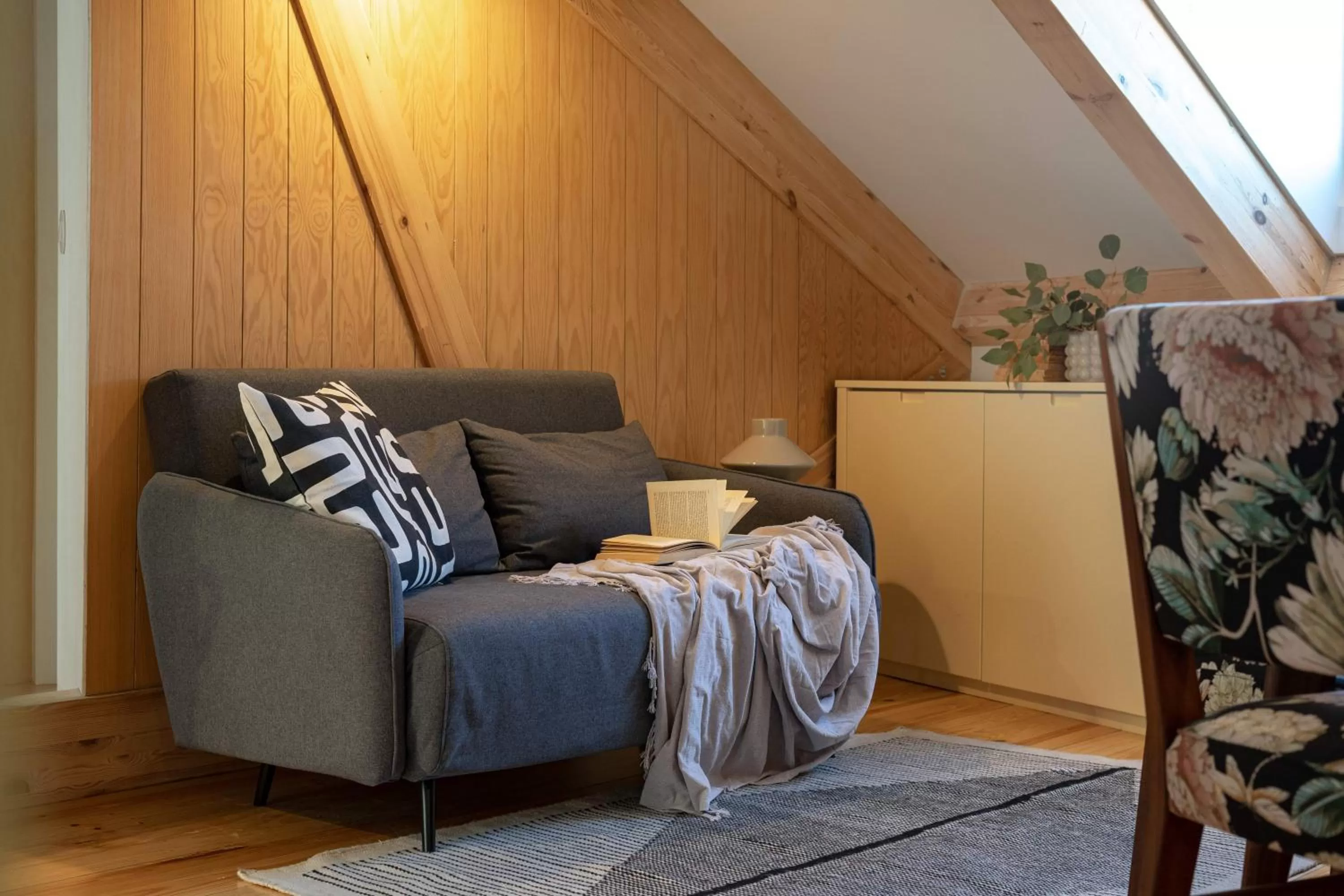 Living room in Entre Ruas Apartments