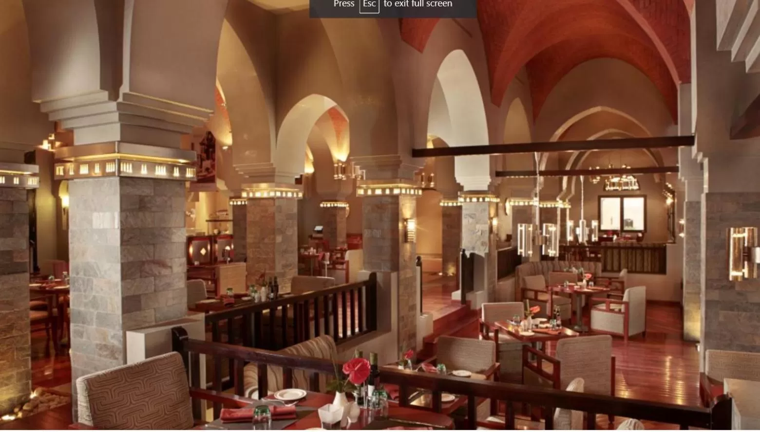 Restaurant/Places to Eat in Peaceful Private Villa at Five Star Beach Resort