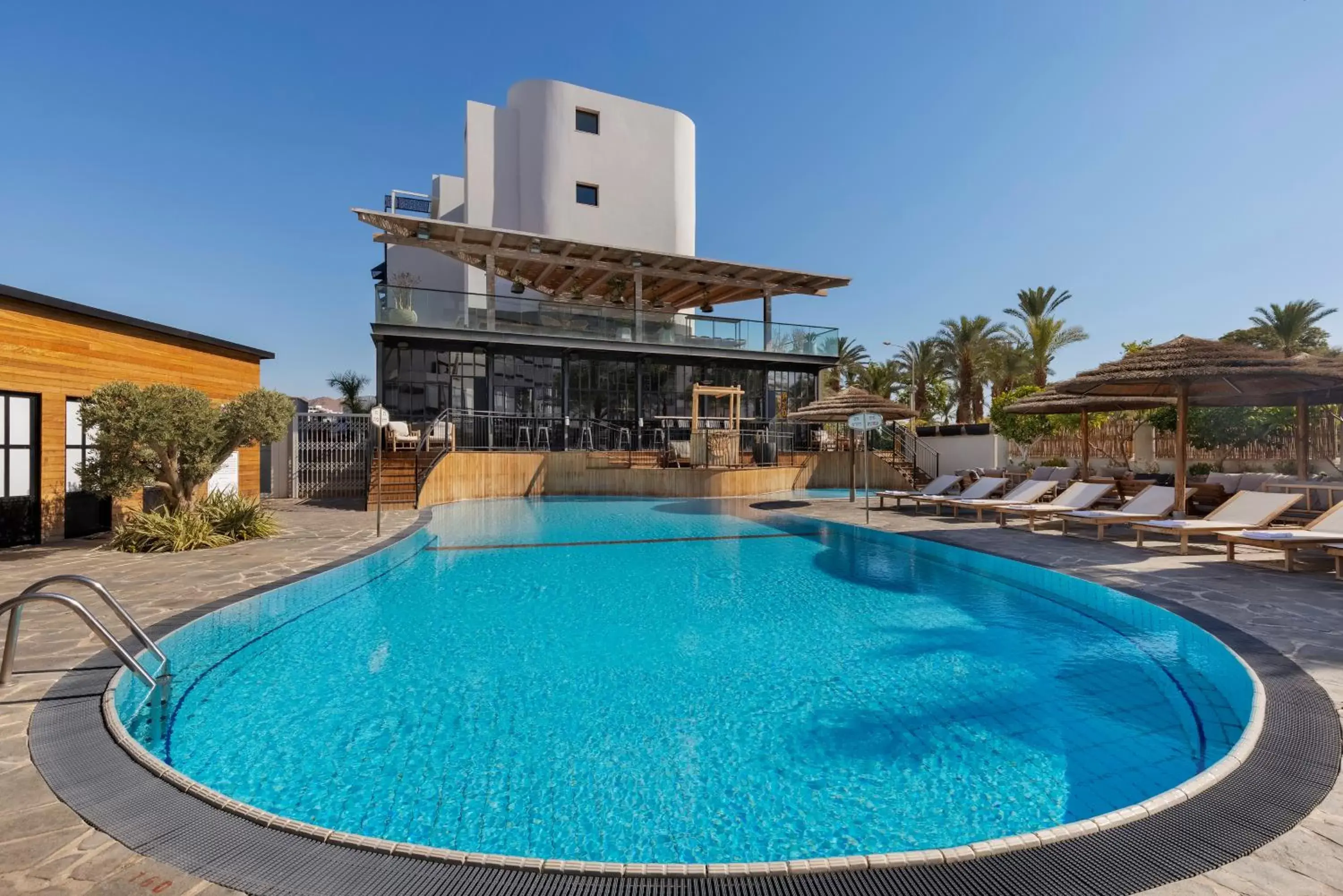 Swimming pool, Property Building in Play Eilat Hotel