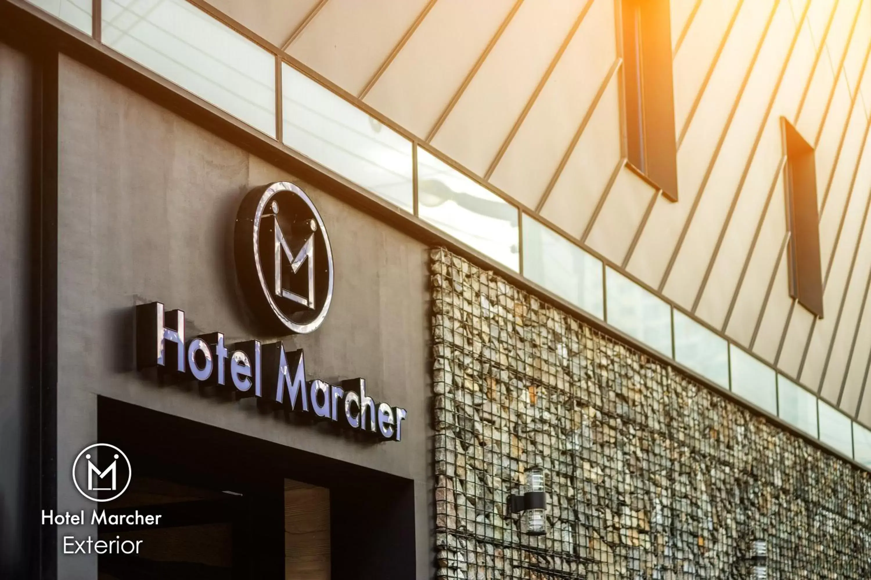 Facade/entrance, Property Logo/Sign in Hotel Marcher