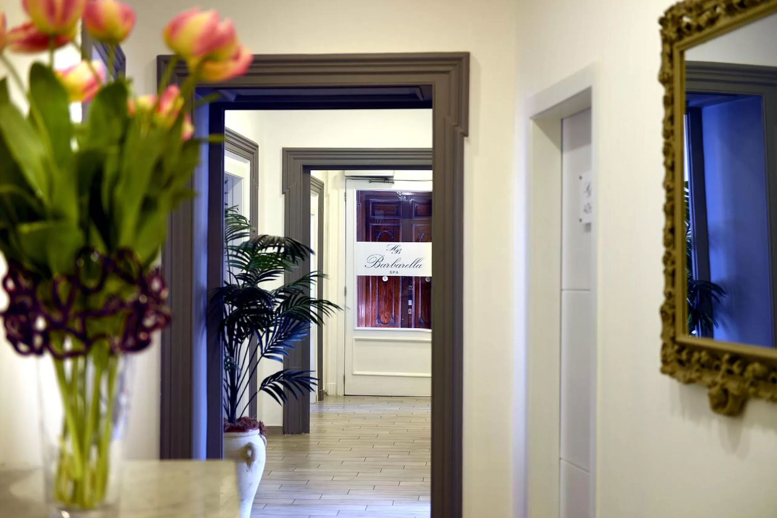 Lobby or reception in Barbarella Spa