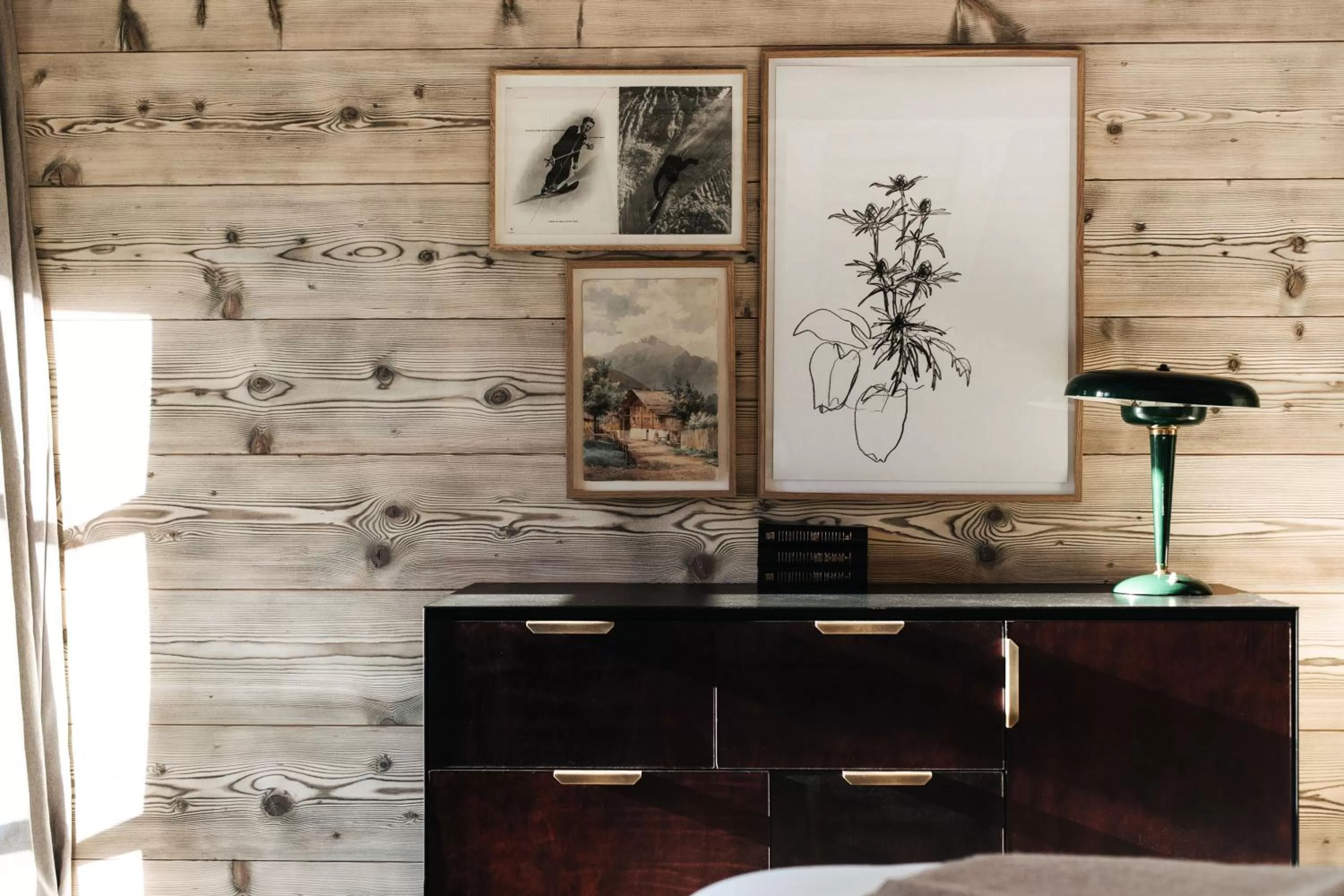 Decorative detail in L'Alpaga, a Beaumier hotel