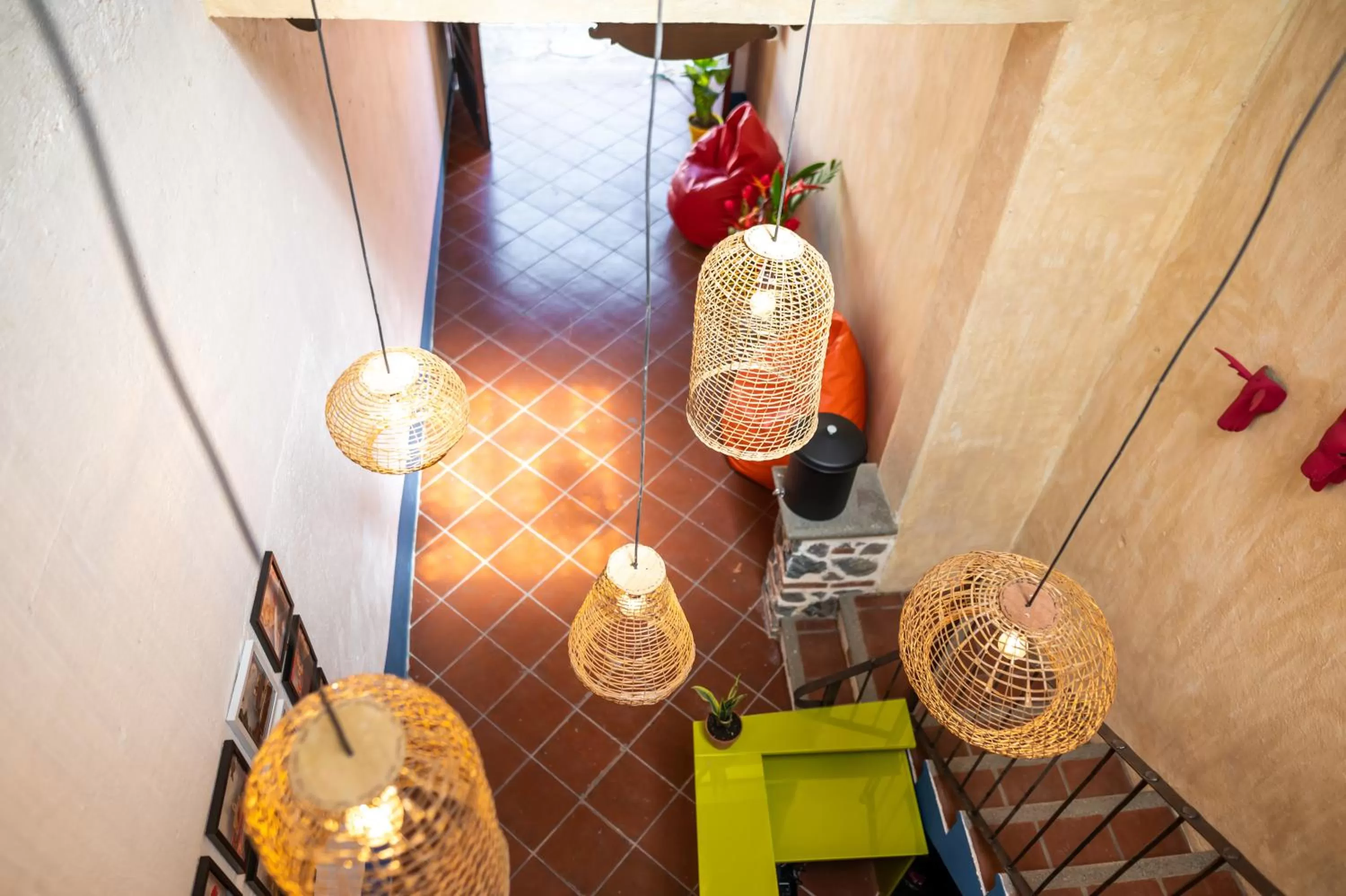 Seating area in Why Not Hotel