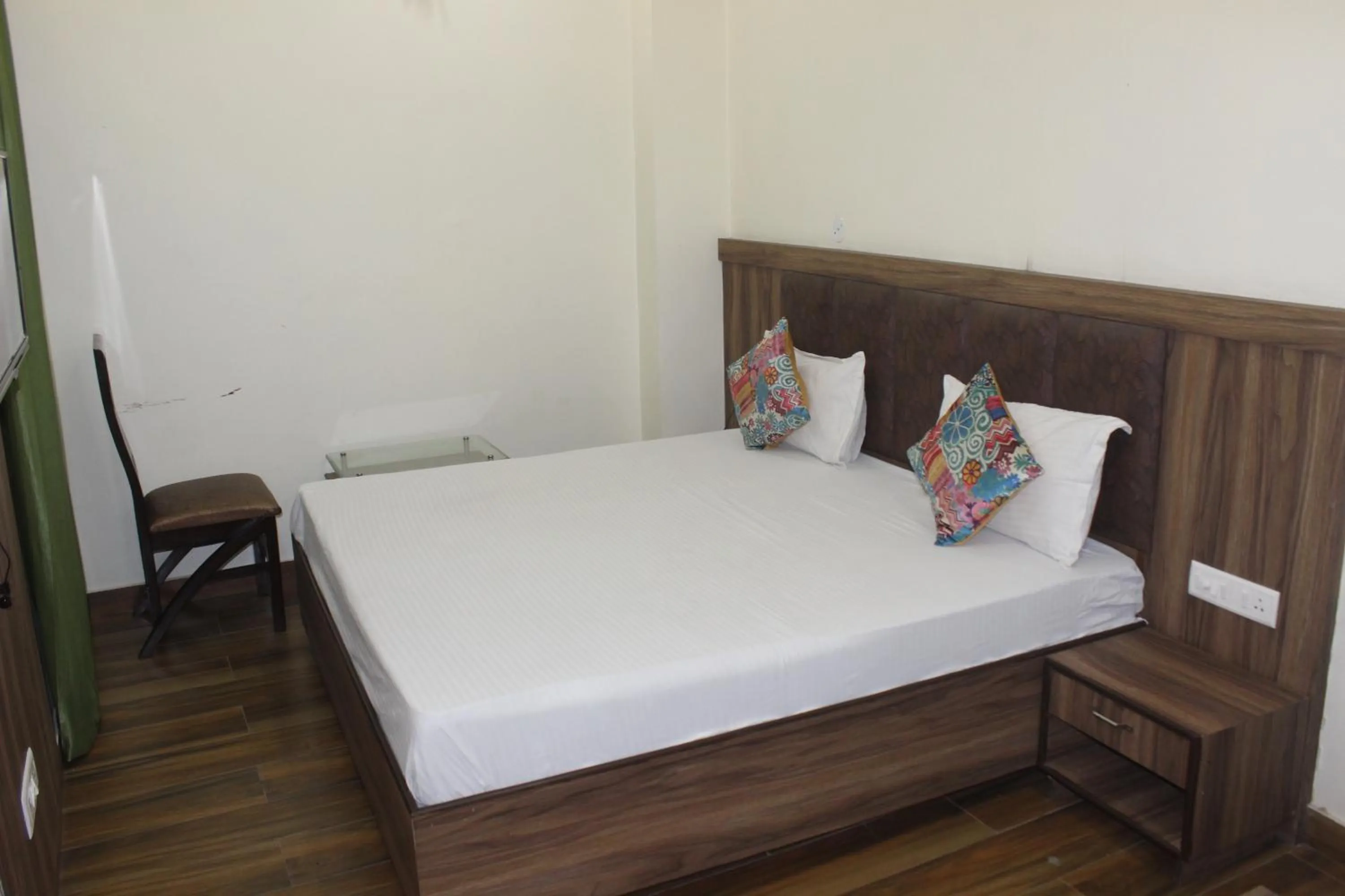 Bed in Hotel Shivaay Grand