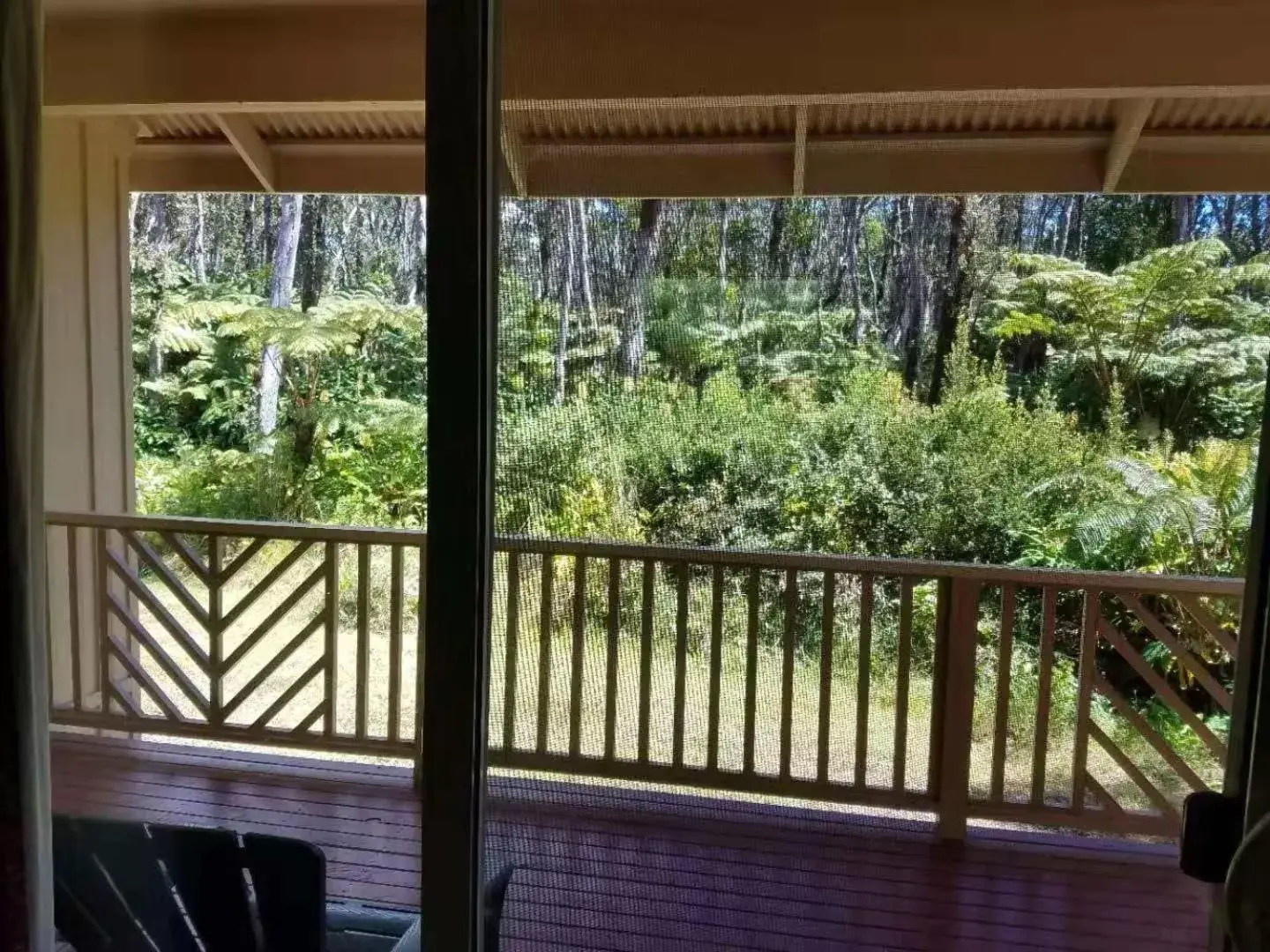 Balcony/Terrace in Volcano Forest Inn