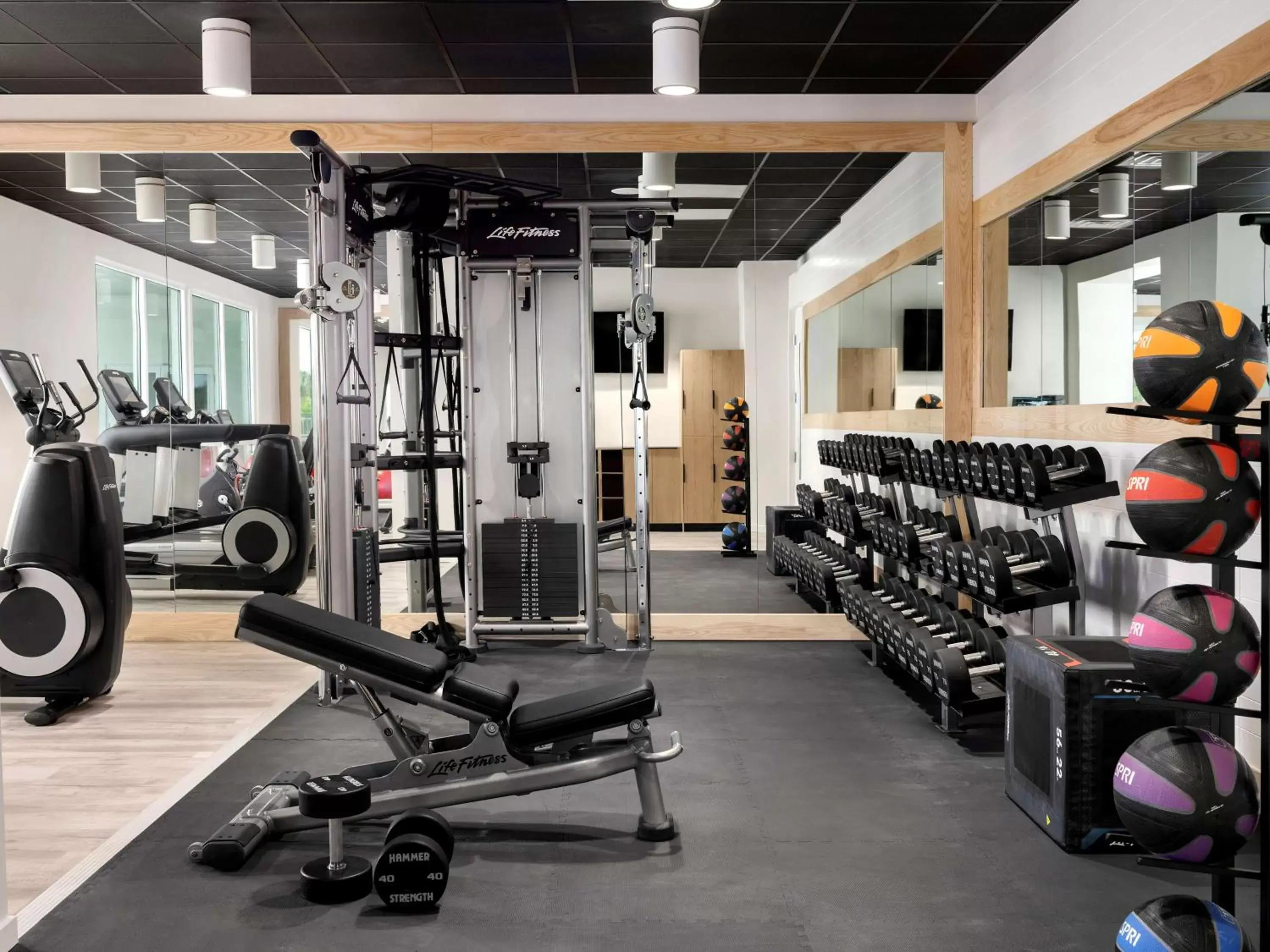Fitness centre/facilities, Fitness Center/Facilities in Hilton Garden Inn Cocoa Beach-Oceanfront, FL