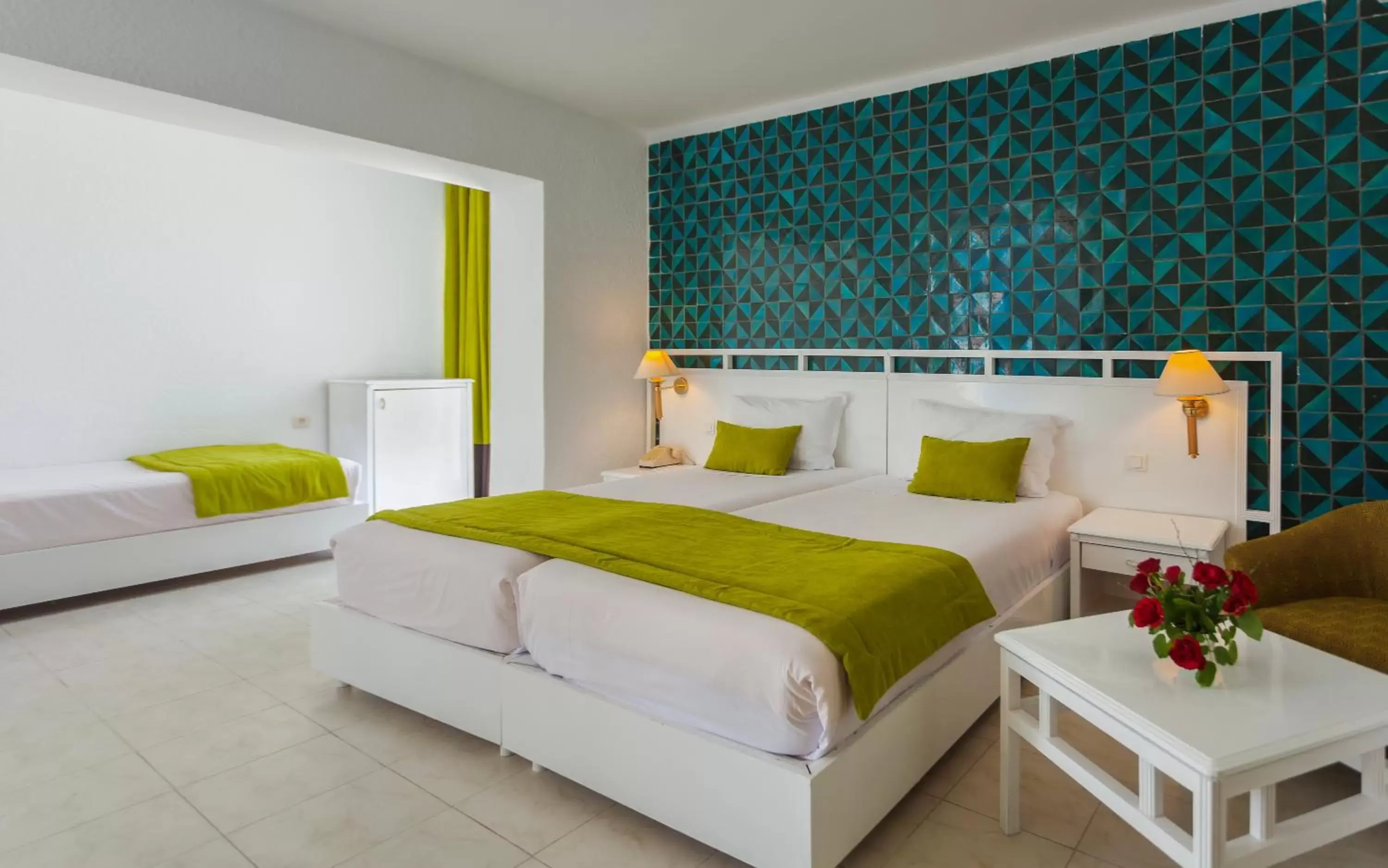 Bedroom, Bed in El Mouradi Djerba Menzel