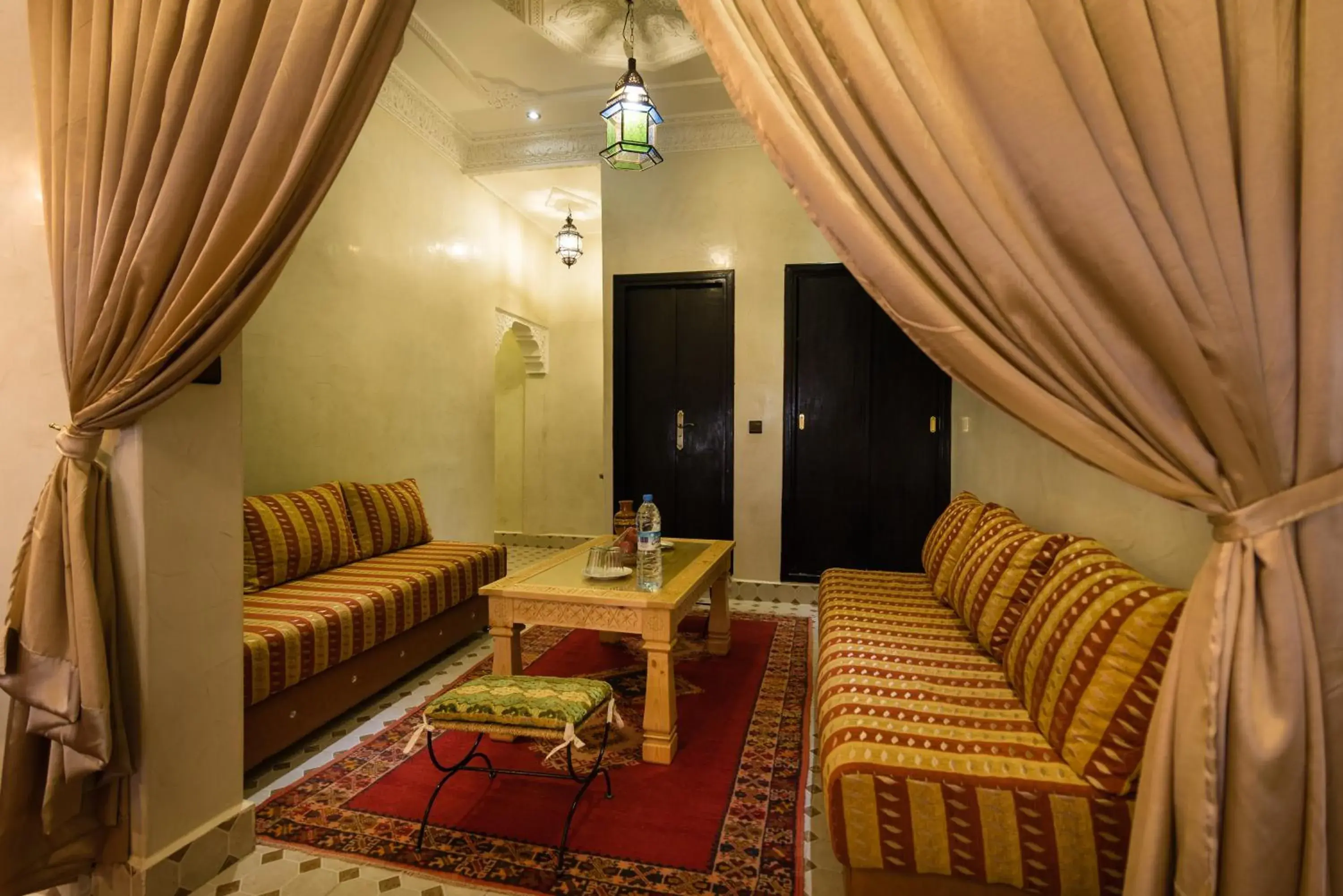 Living room, Seating Area in Riad Omar