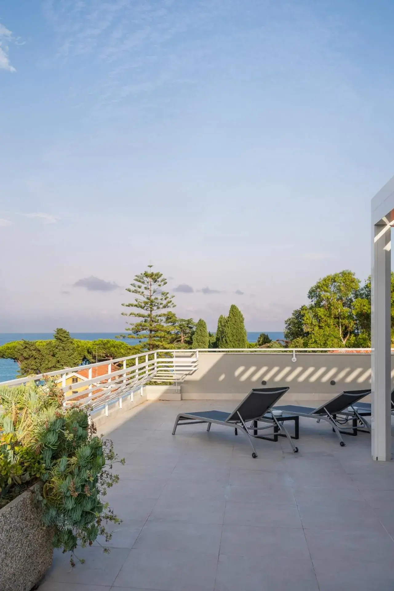 Solarium in Hotel Corallo