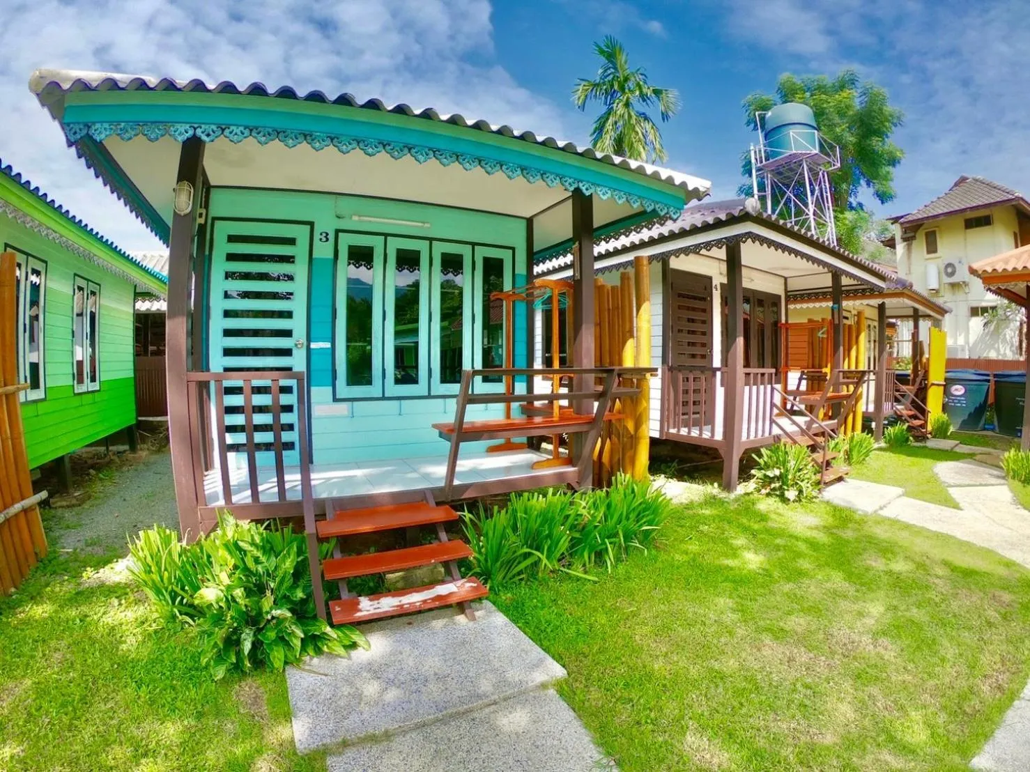 Garden view in Prawdao Resort