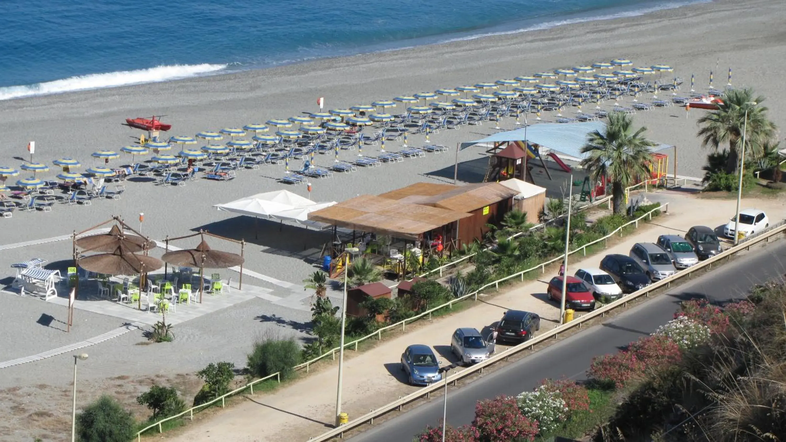 Children play ground, Bird's-eye View in Hotel La Tonnara