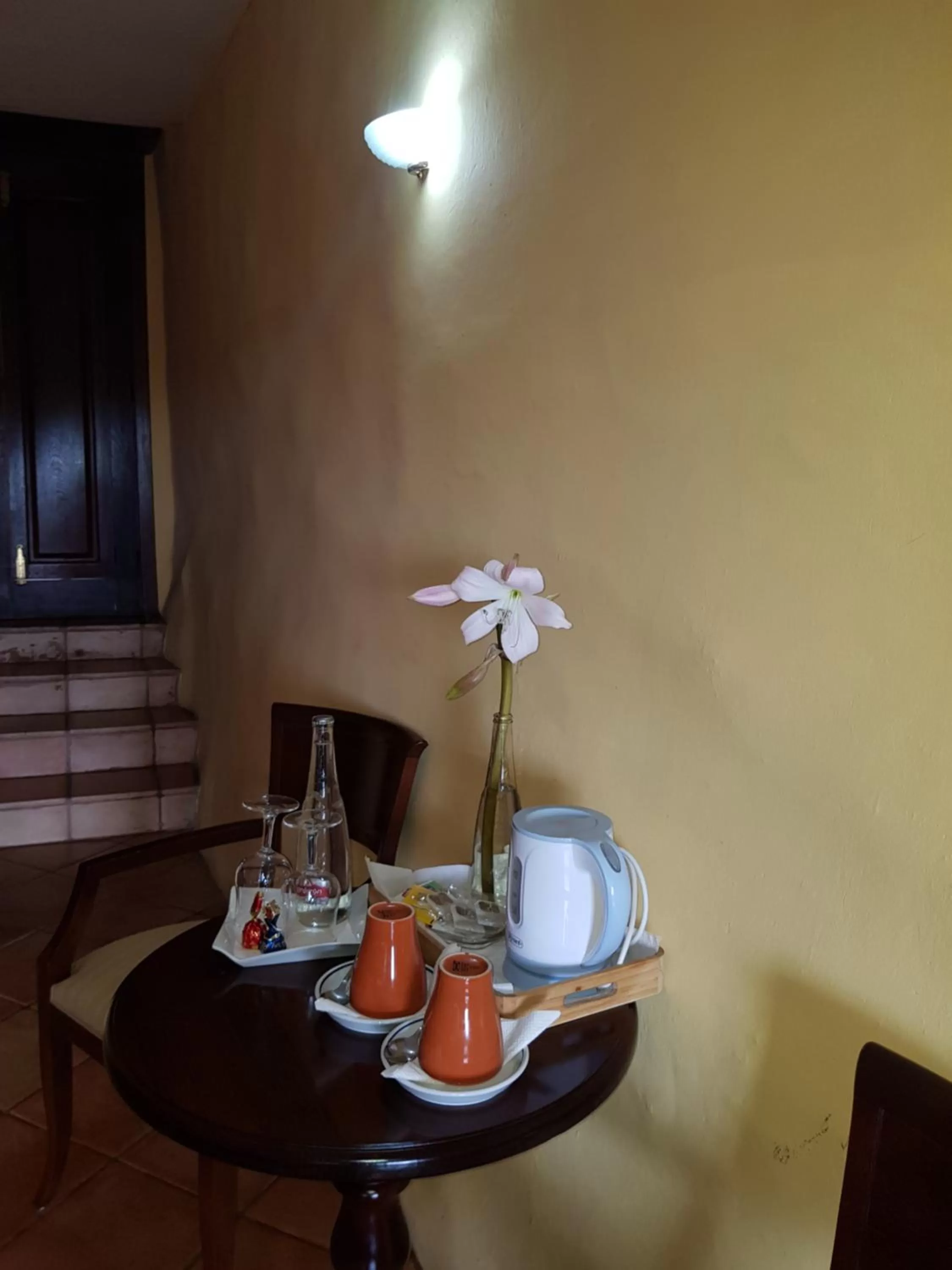 Seating area in Hotel Rural La Raya 1866