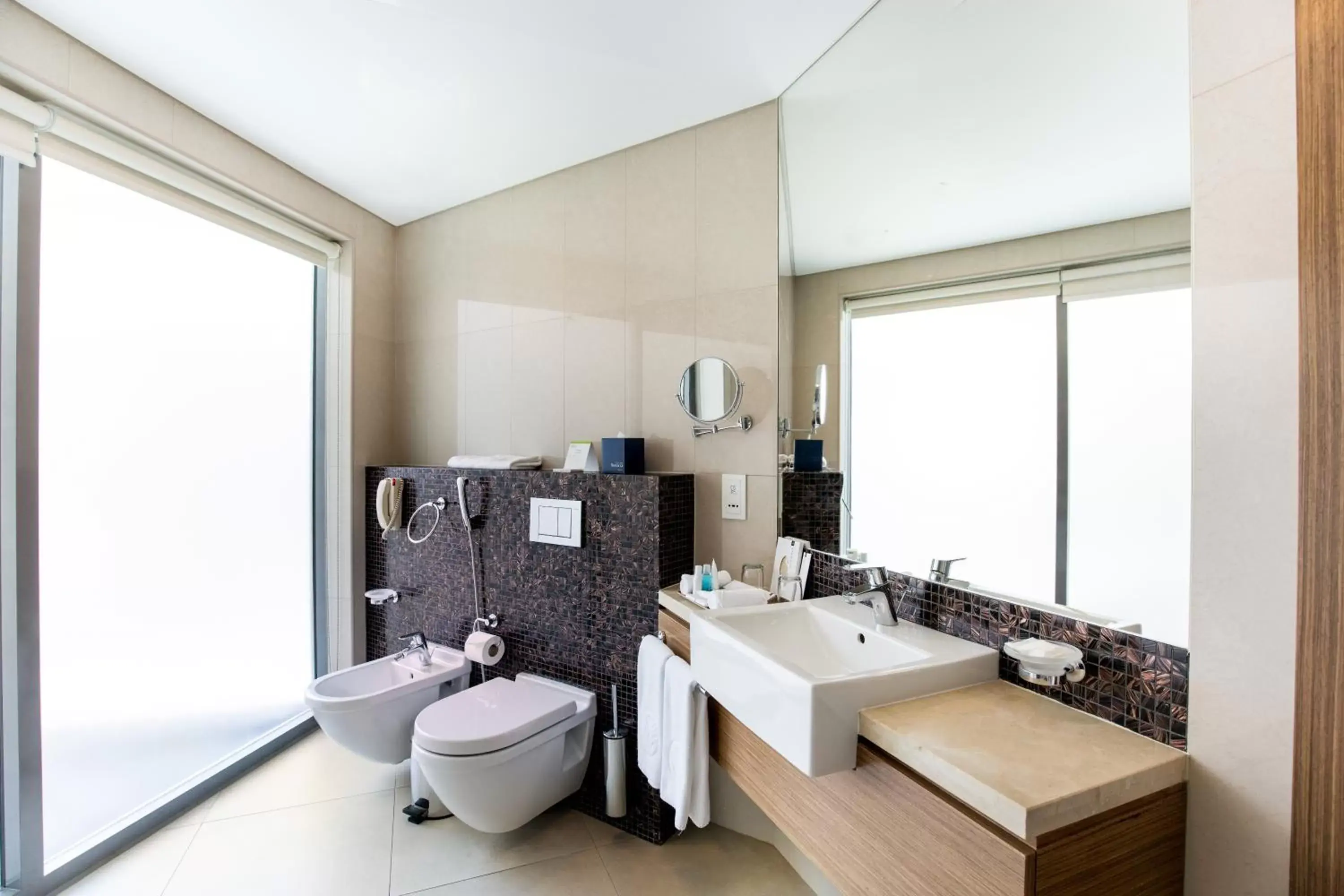 Bathroom in Majestic Arjaan by Rotana – Manama