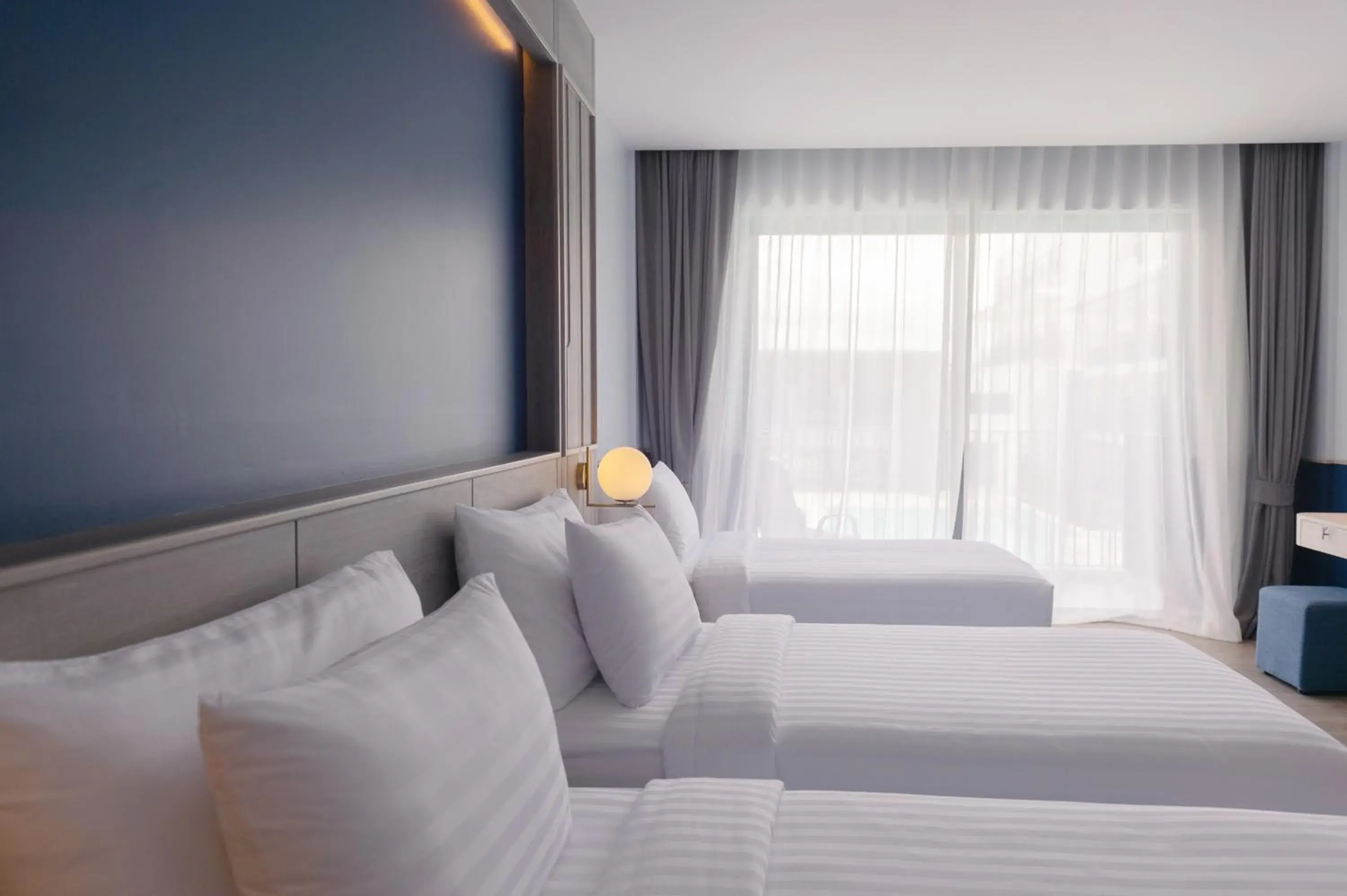 Bed in Seabed Grand Hotel Phuket - SHA Extra Plus Bed in Seabed Grand Hotel Phuket - SHA Extra Plus