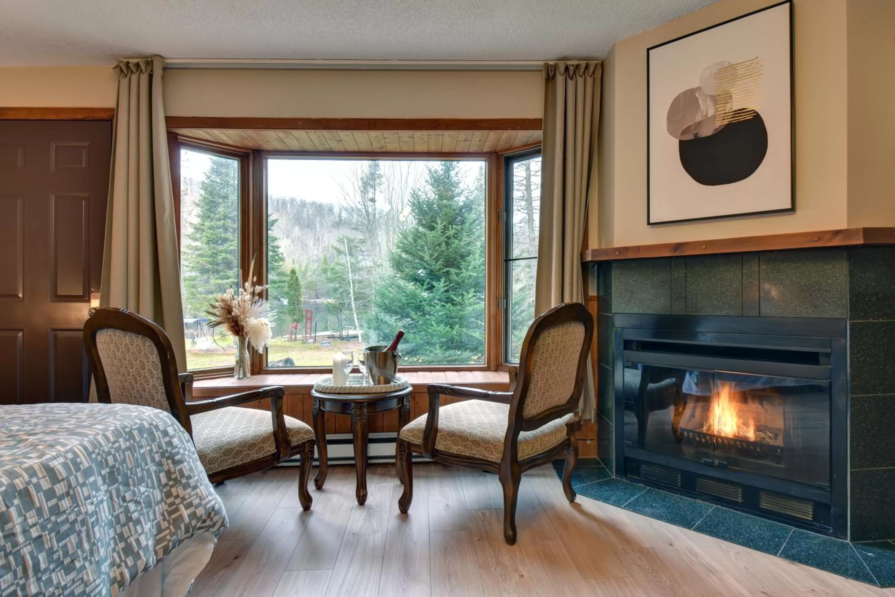 View (from property/room) in Hôtel du Lac Lenore