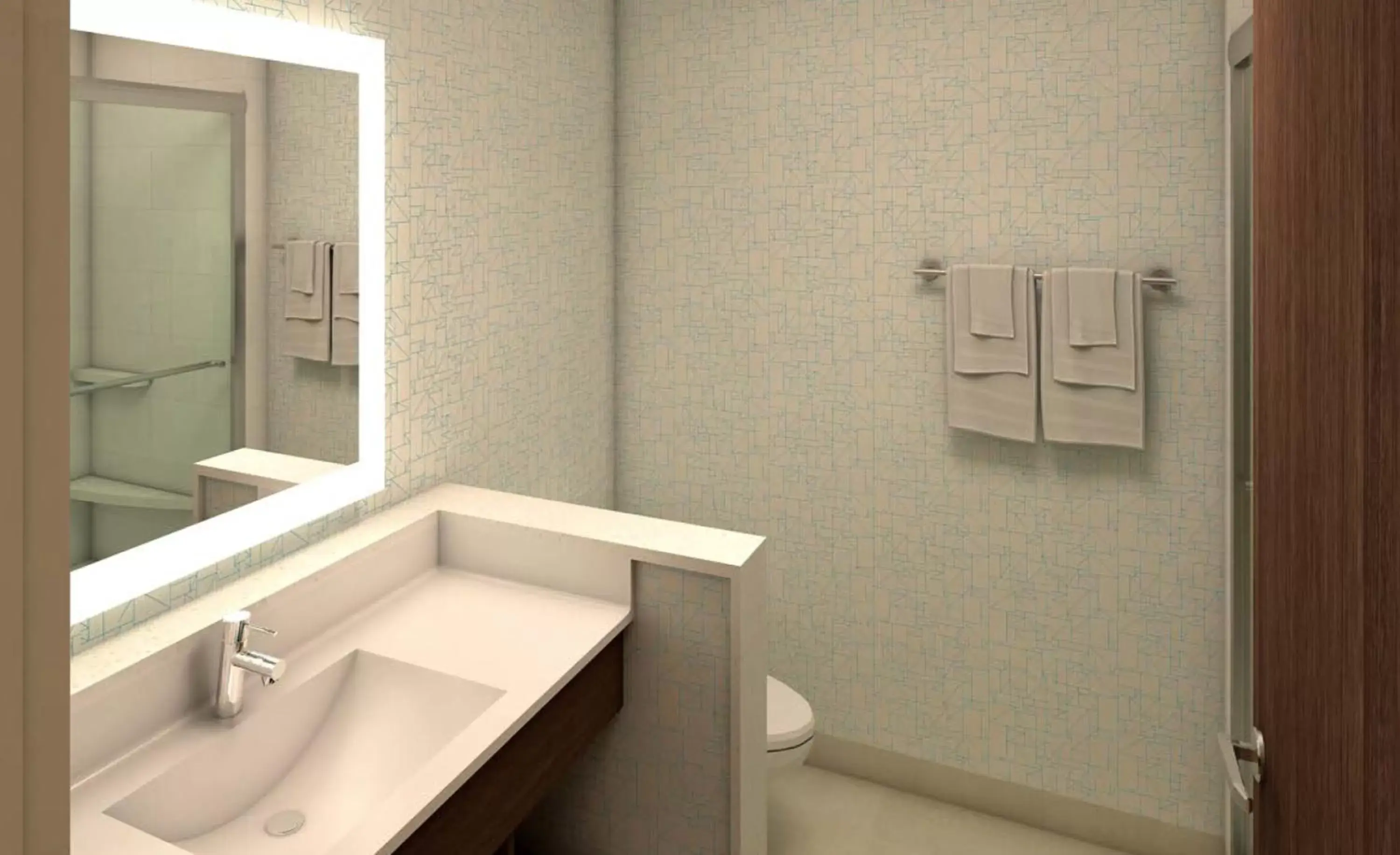 Bedroom in Holiday Inn Express & Suites - Auburn Downtown by IHG Bedroom in Holiday Inn Express & Suites - Auburn Downtown by IHG