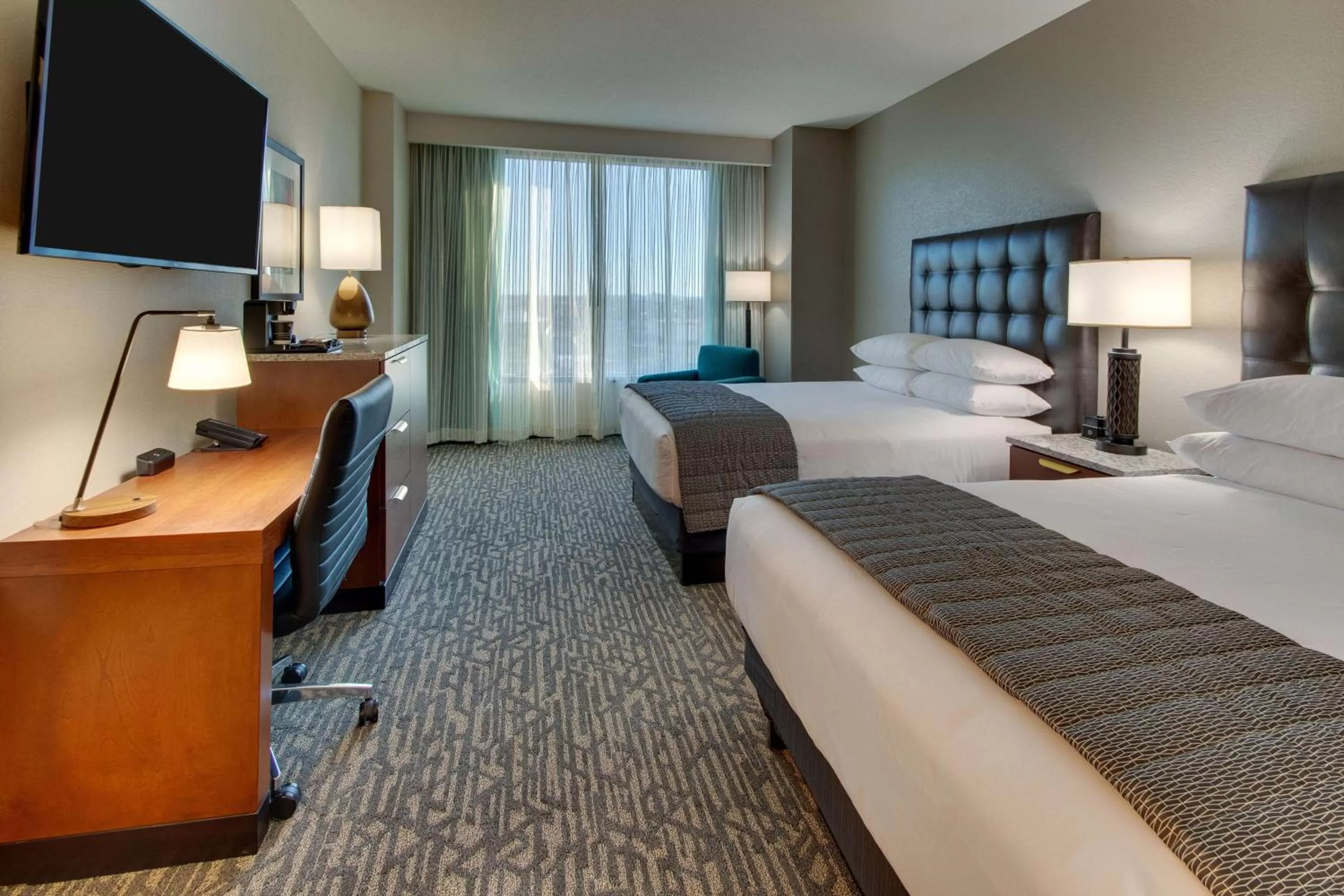 Deluxe Queen Room with Two Queen Beds - Accessible, Roll-in Shower in Drury Plaza Hotel Nashville Downtown
