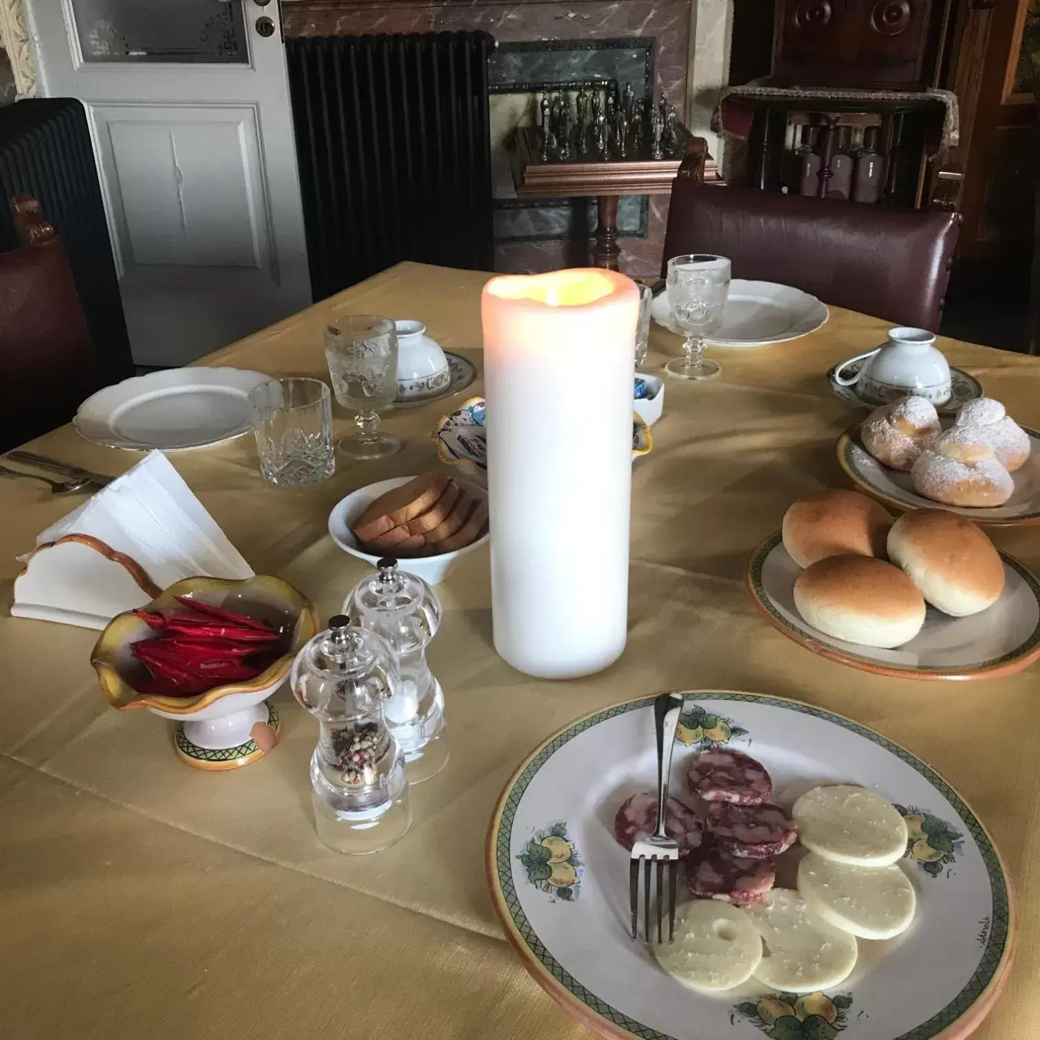 Italian breakfast, Breakfast in B&B Il Caravaggio