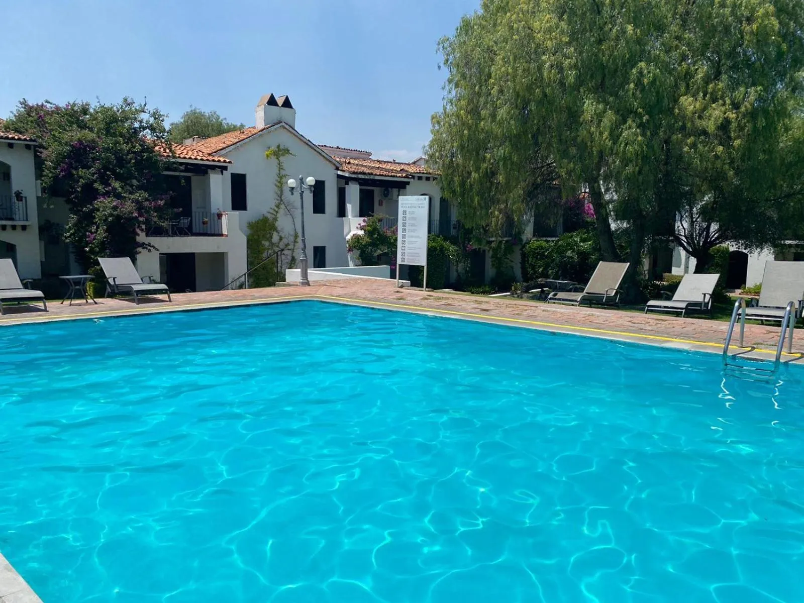 Property building in Hotel Hacienda Taboada (Aguas Termales)