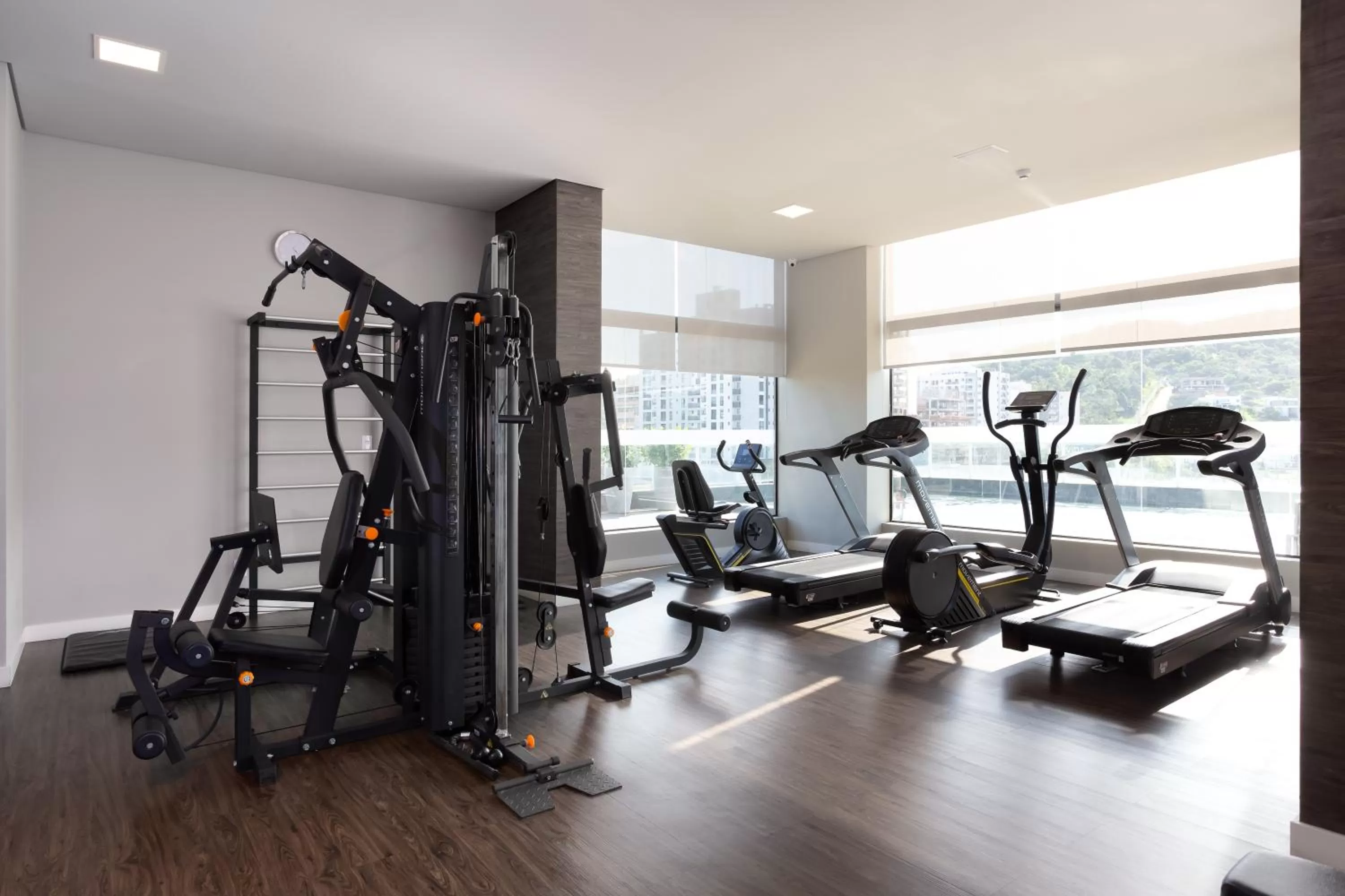 Fitness centre/facilities in Hilton Garden Inn Praia Brava