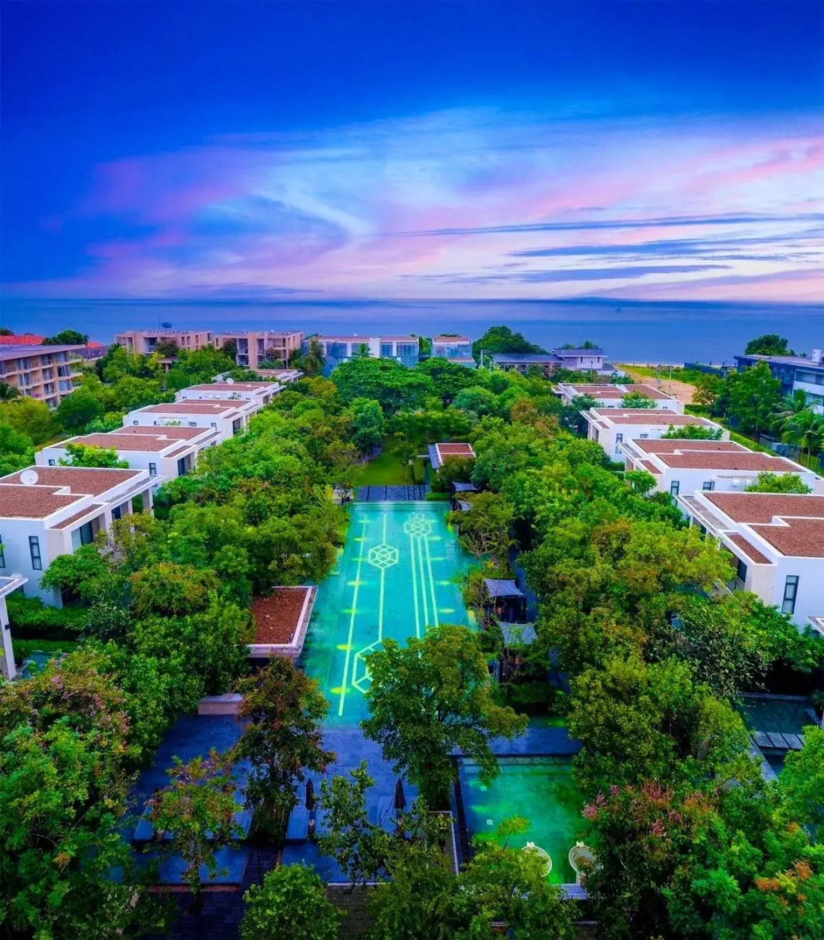 Property building, Bird's-eye View in Baba Beach Club Hua Hin Luxury Pool Villa by Sri panwa