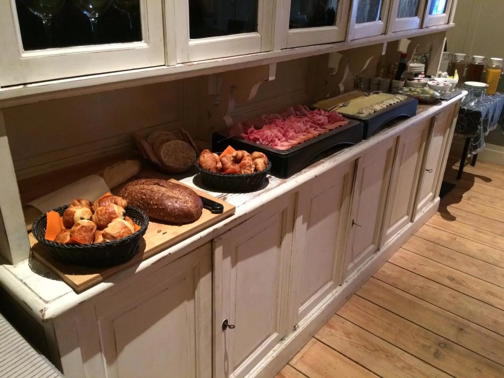 Buffet breakfast in B&B Geste d' Alice