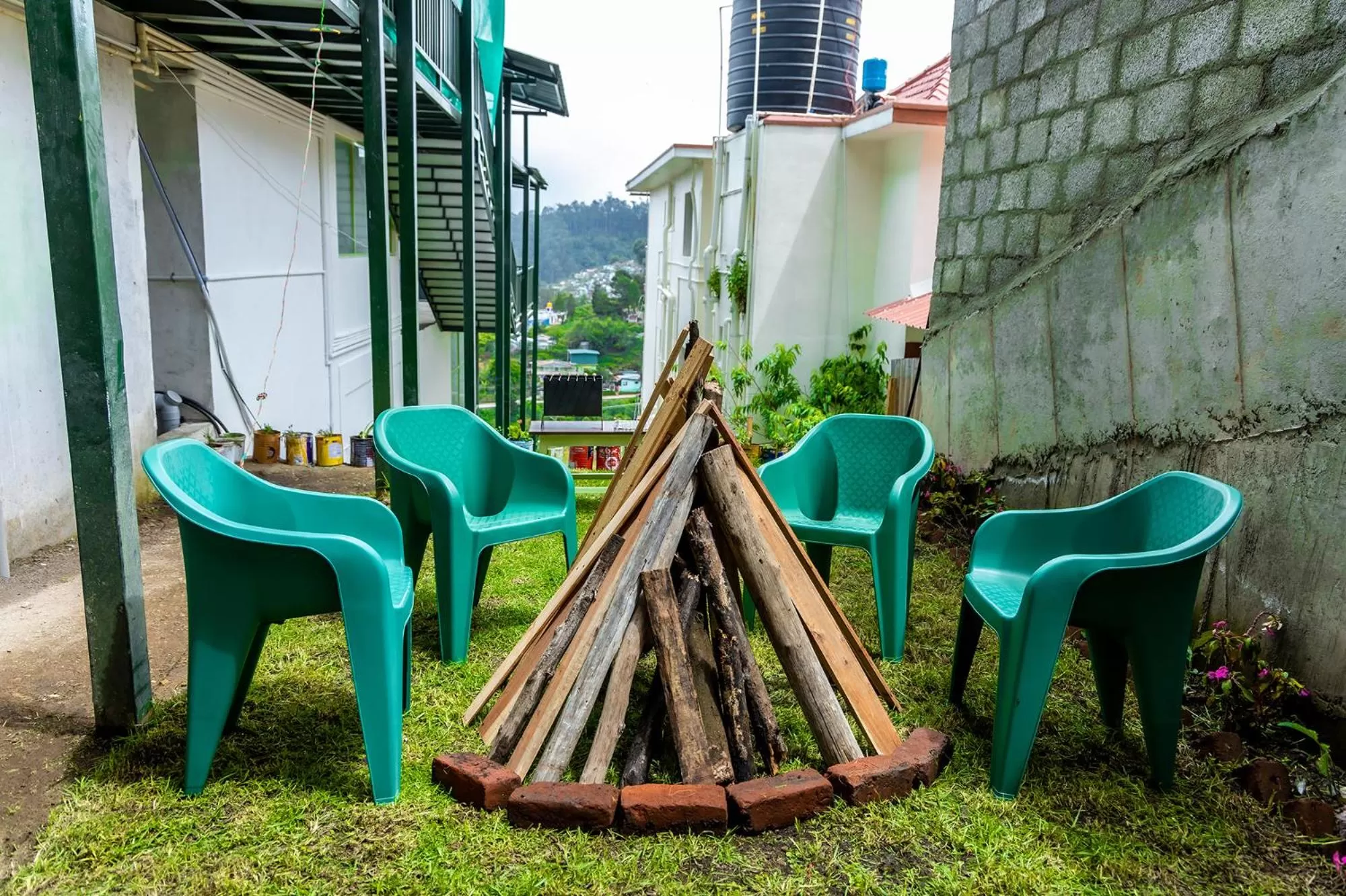 Garden view in FabExpress RMK Nest - Nr Chettiar Park