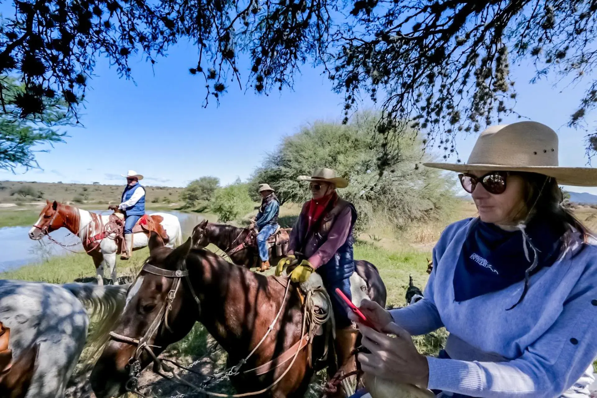 Horse-riding, Horseback Riding in Hotel Rio Tequisquiapan